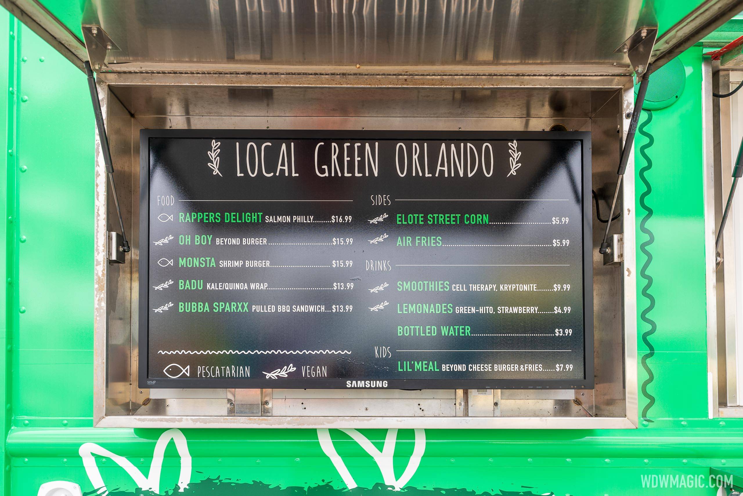 Local Green Orlando Food Truck