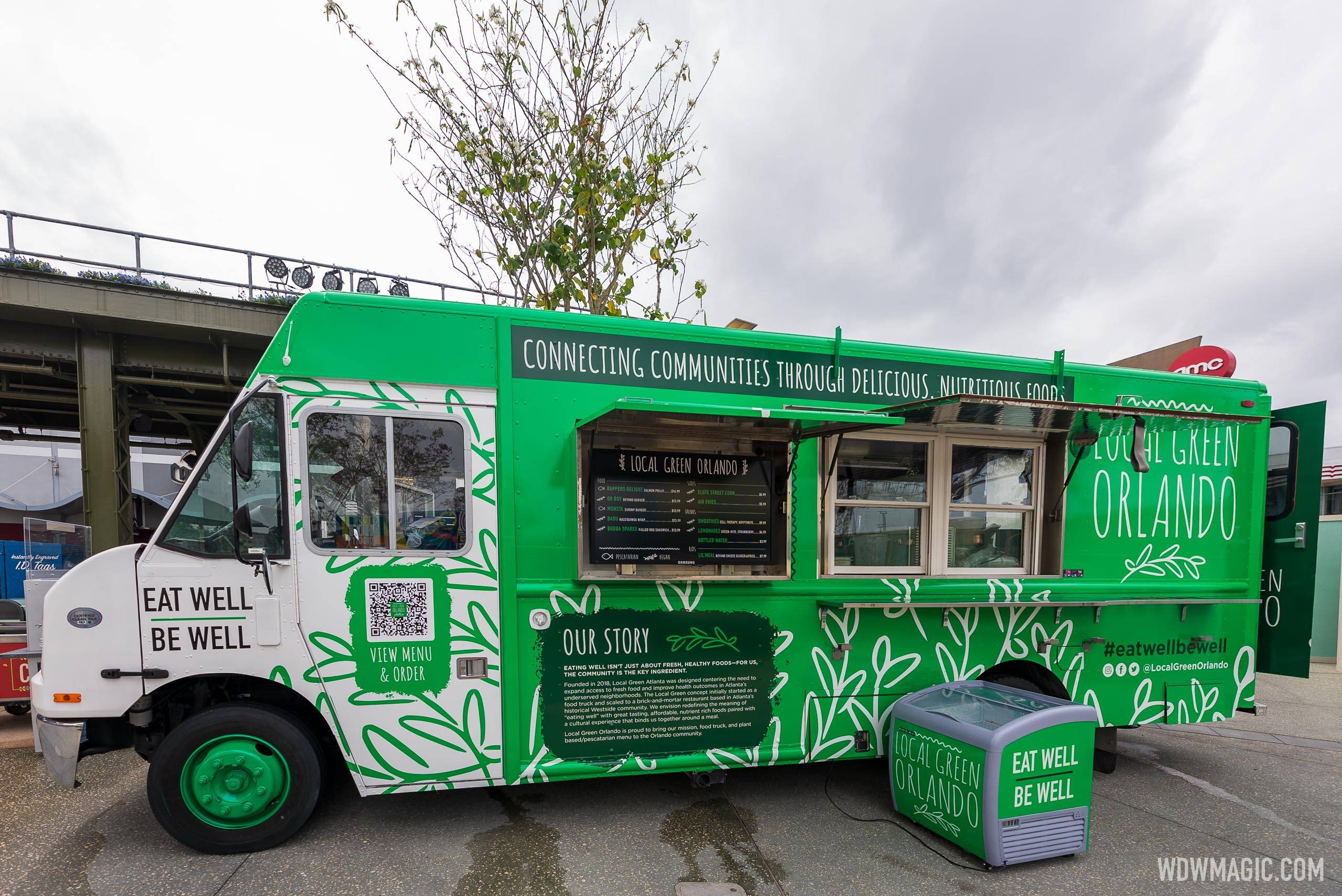 Local Green Orlando food truck arrives at Disney Springs