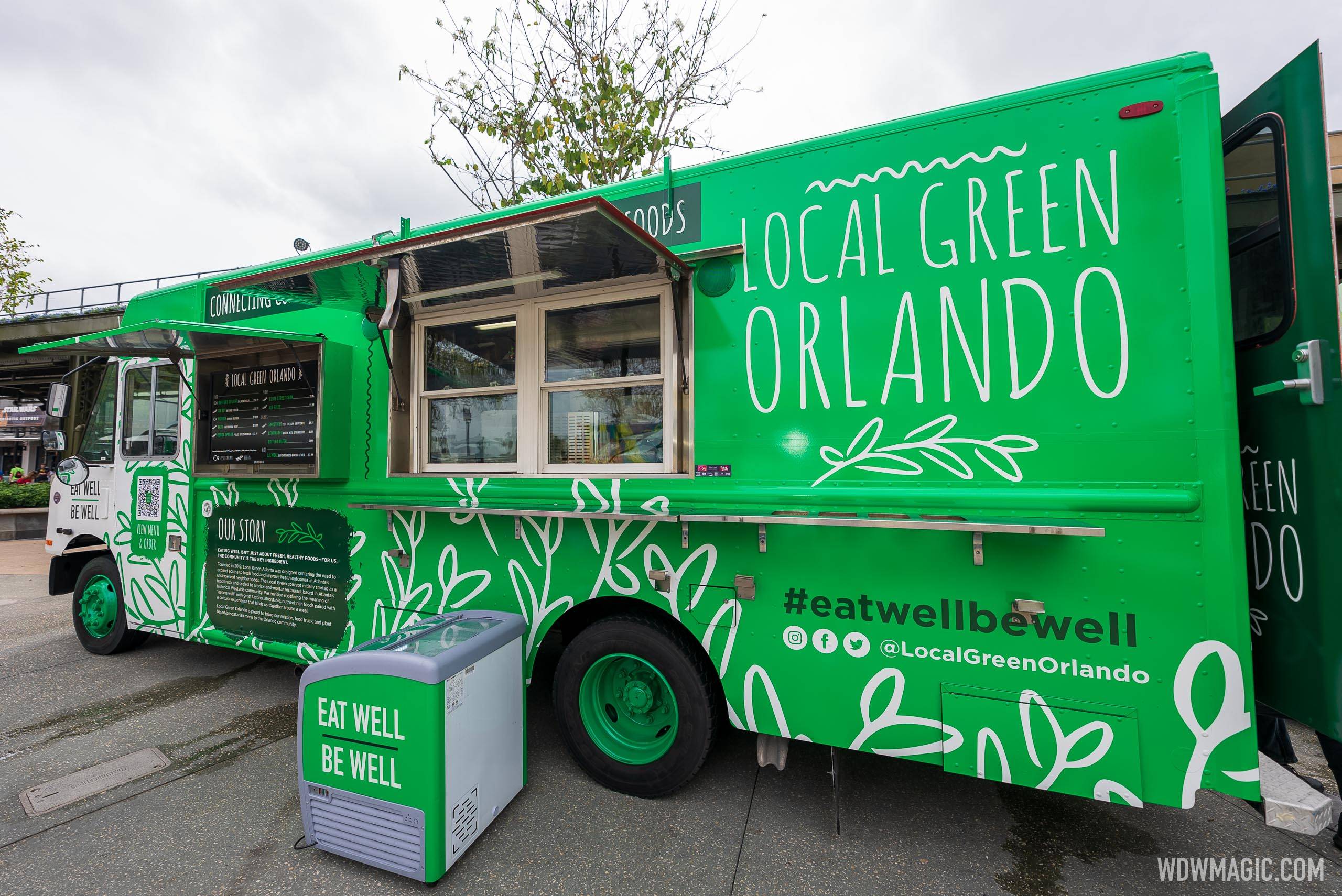 Local Green Orlando food truck arrives at Disney Springs