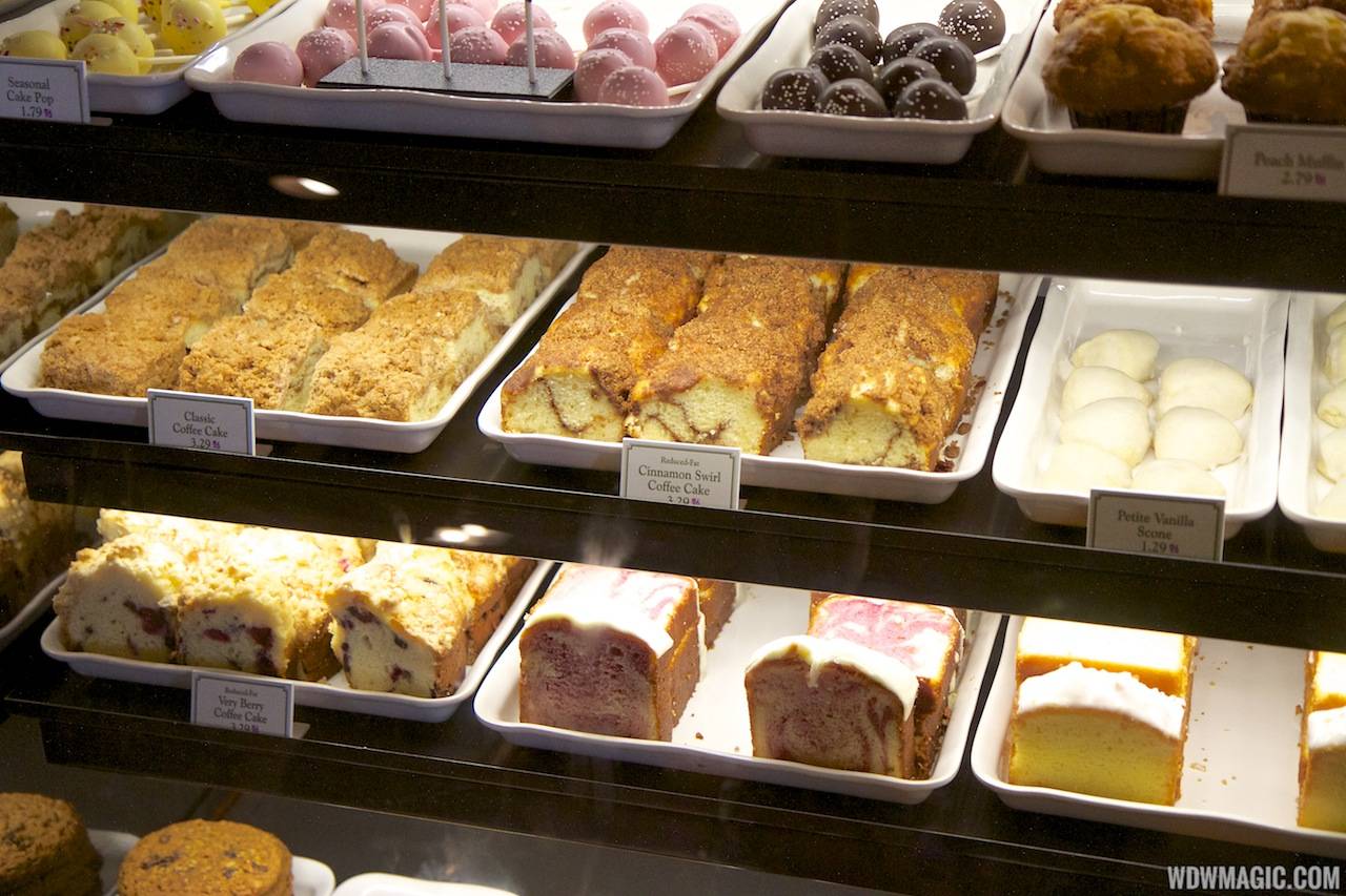 Inside the Starbucks Main Street Bakery - Baked goods