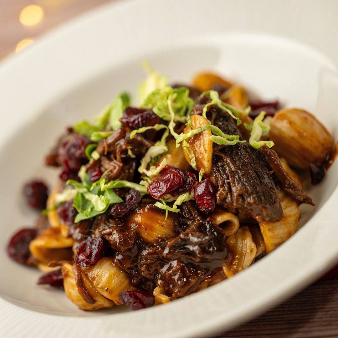 Braised Waygu Beef on Orecchiette