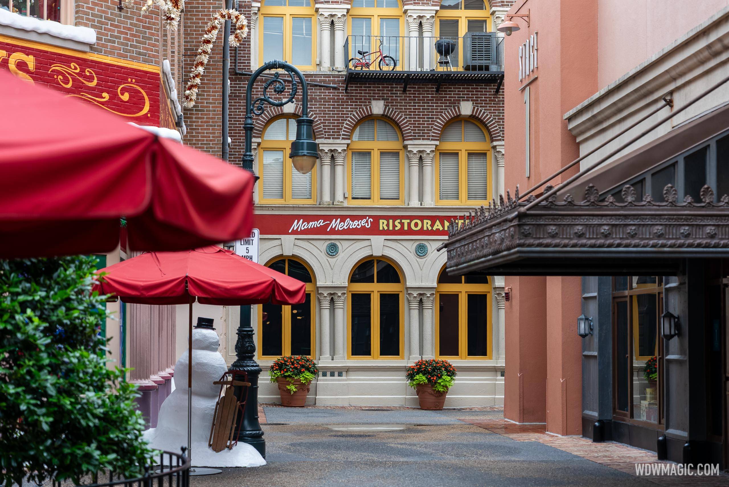 Mama Melrose's Ristorante Italiano Closed