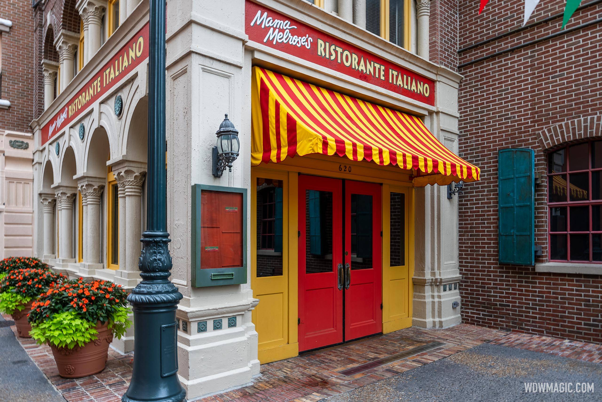 Mama Melrose's Ristorante Italiano Closed