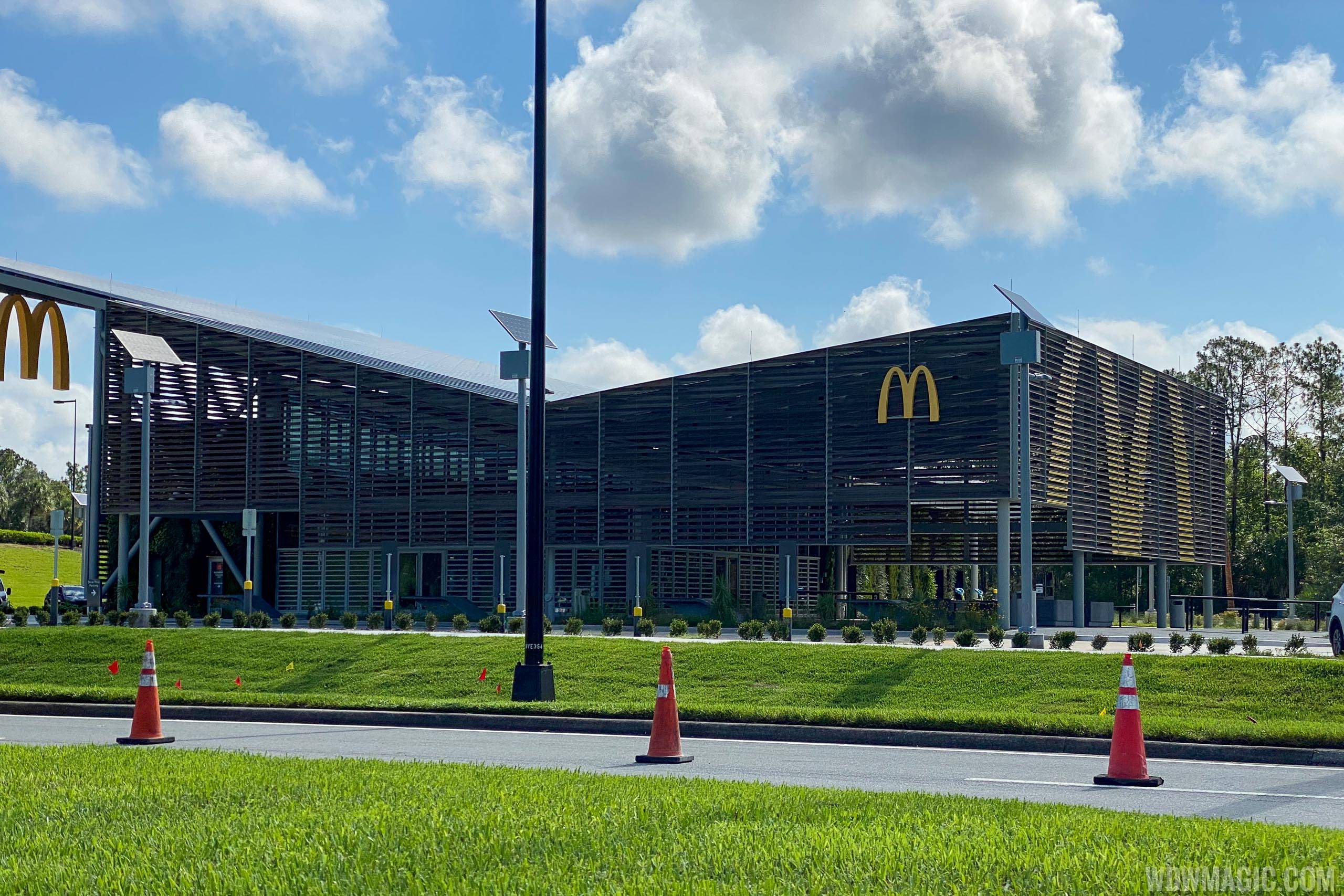 McDonald's at the All Star Resorts area construction June 2020