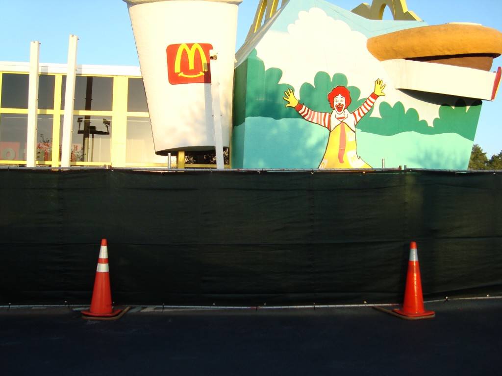 McDonald's near Animal Kingdom being refurbished