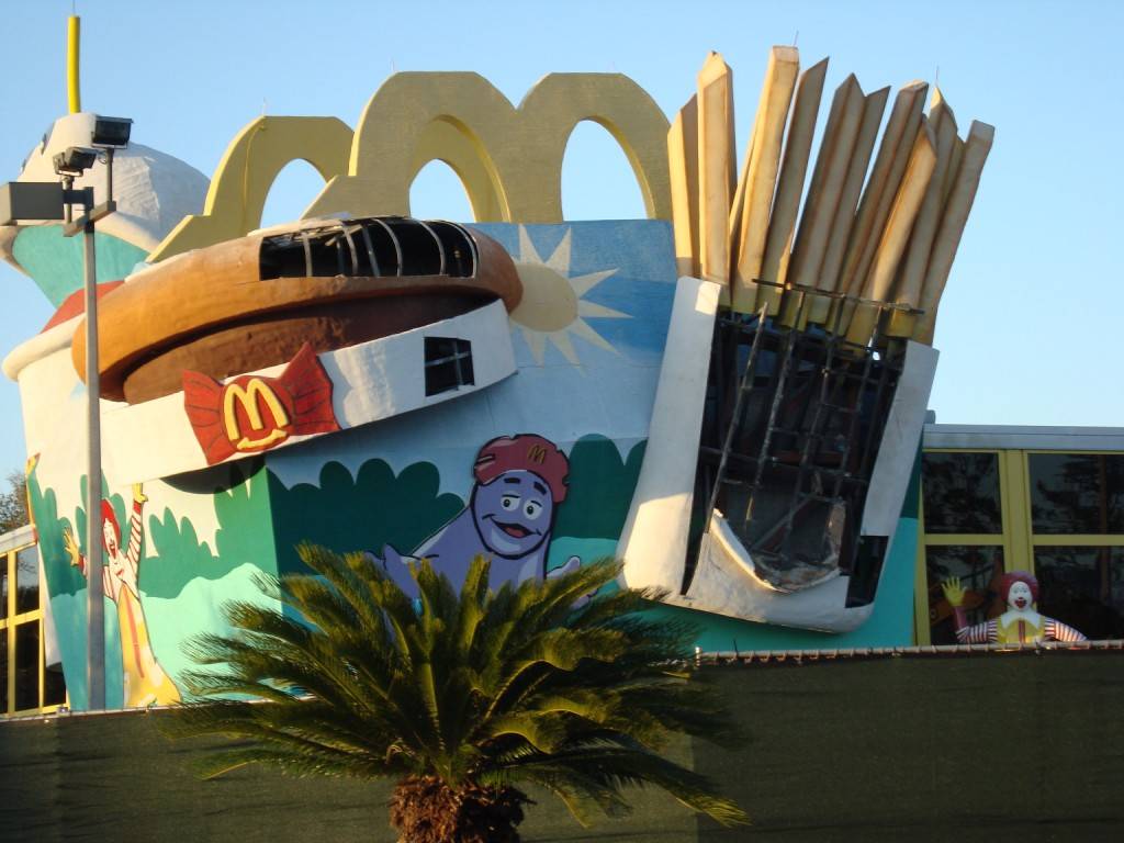 McDonald's near Animal Kingdom being refurbished