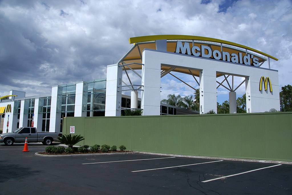 McDonald's near All Stars construction update