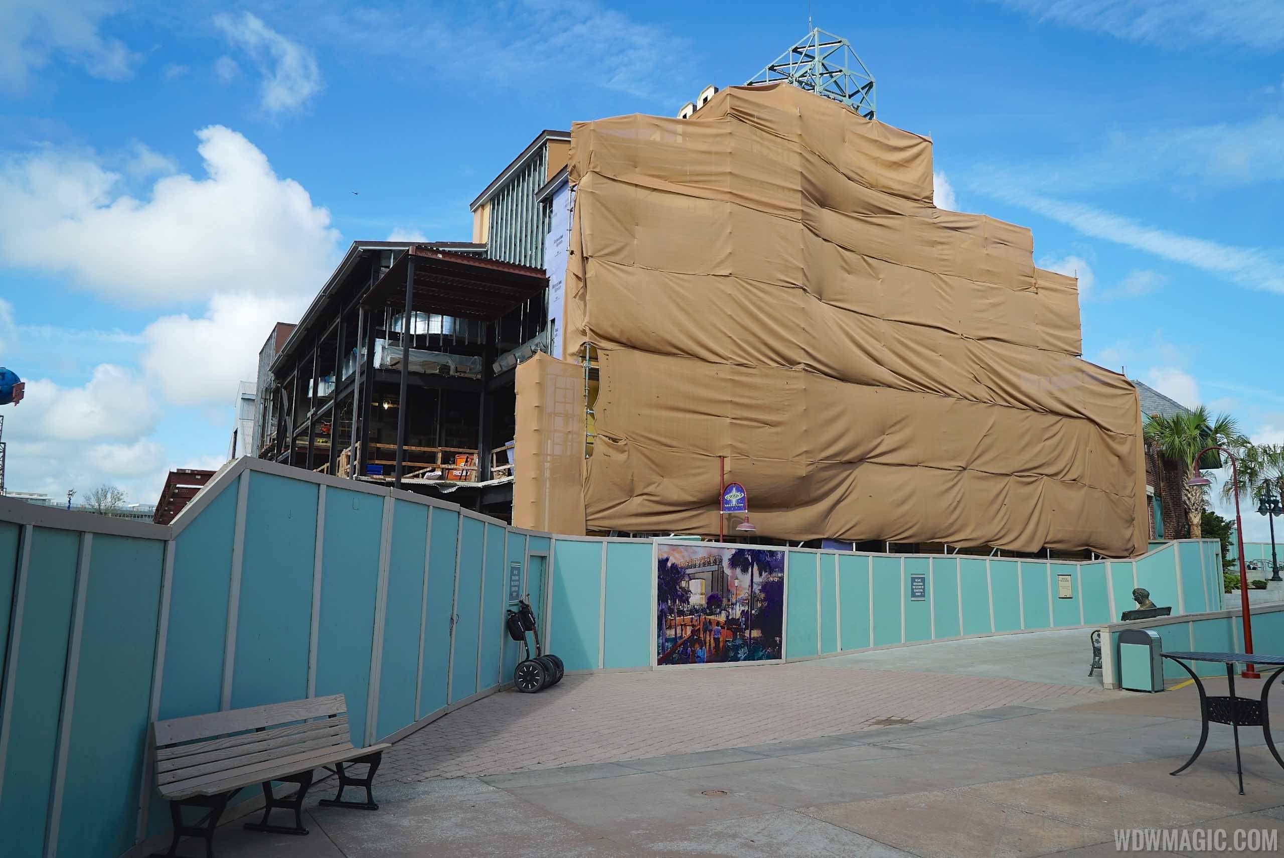 PHOTOS - Morimoto Asia construction update at Disney Springs