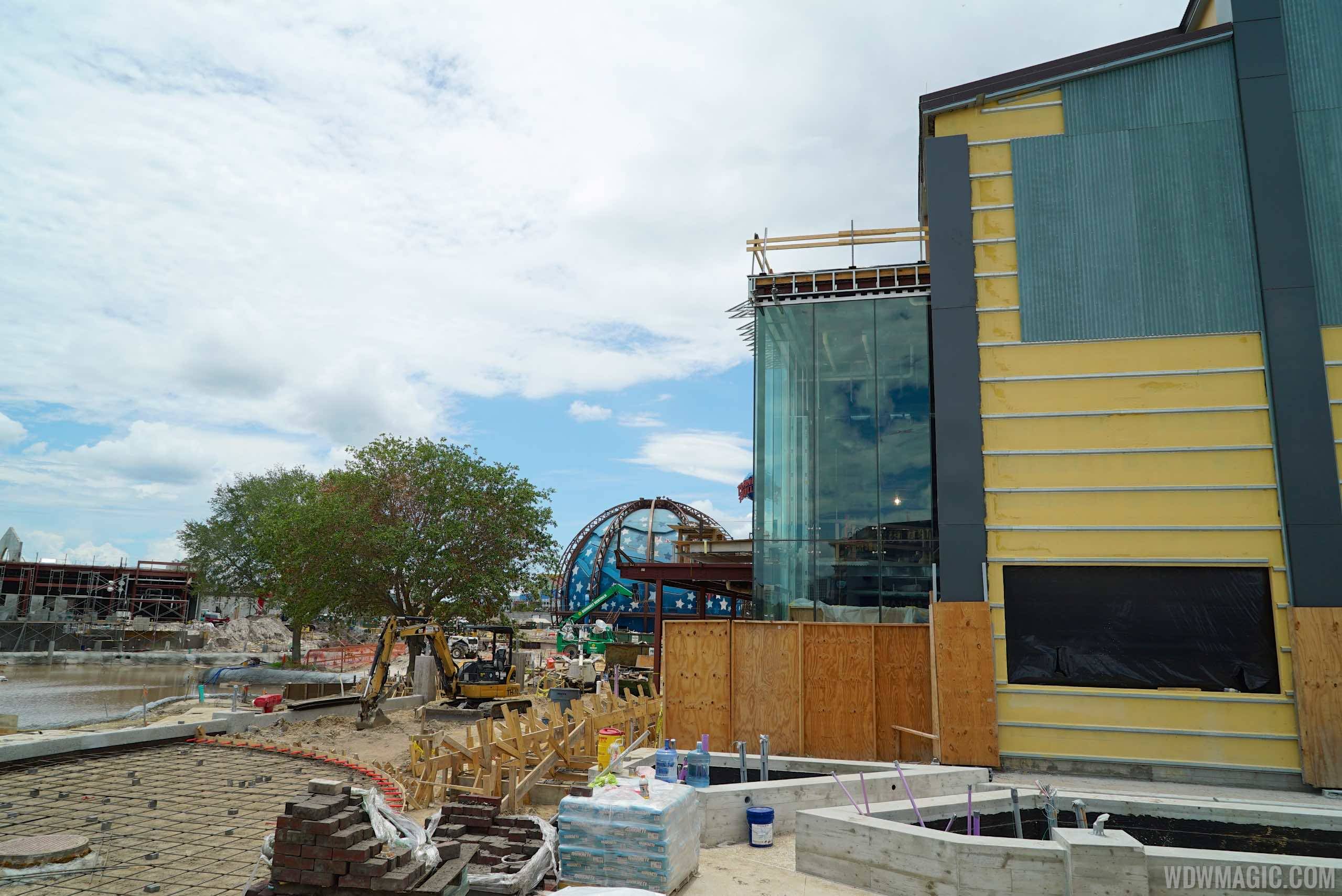 PHOTO - Latest look at Morimoto Asia construction in Disney Springs