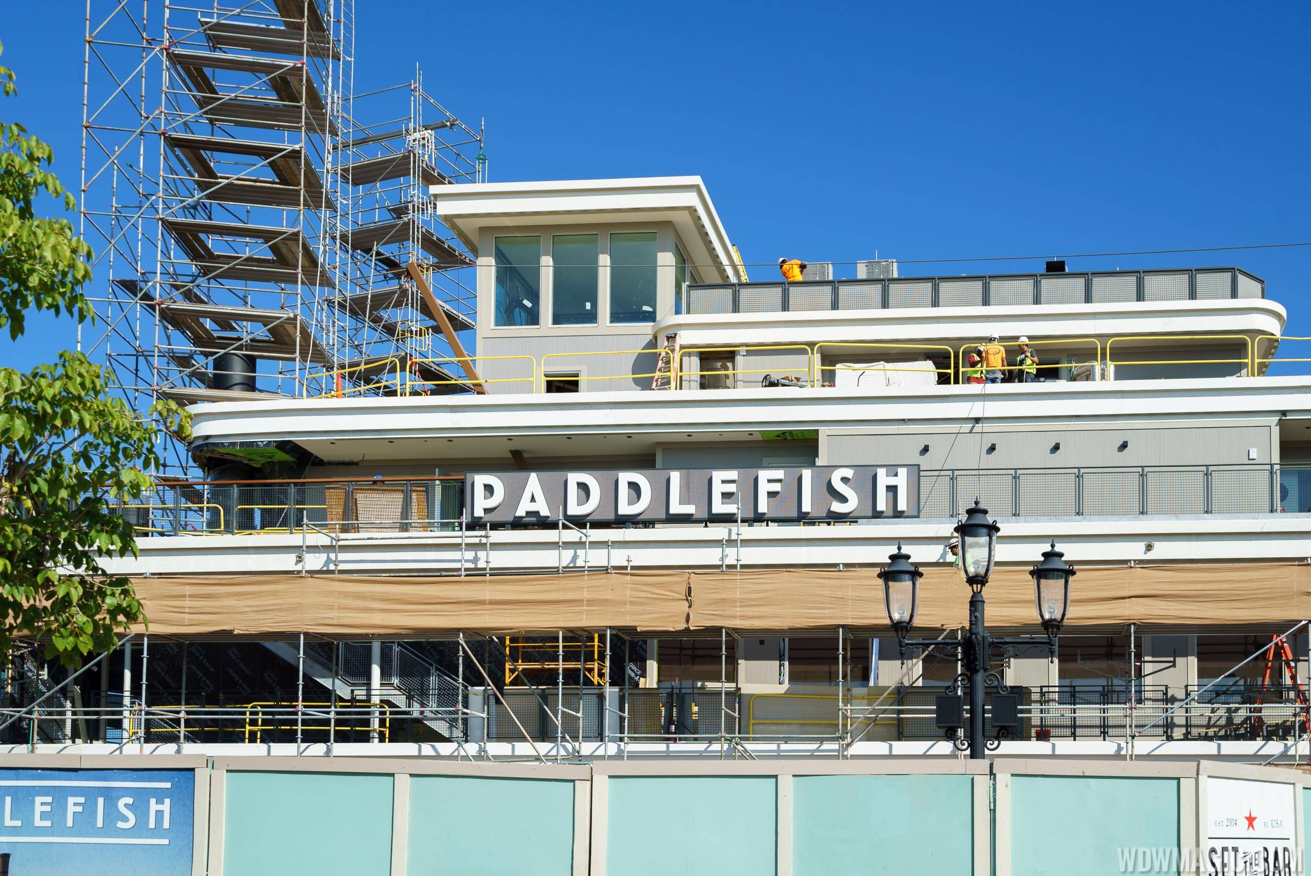 Paddlefish construction