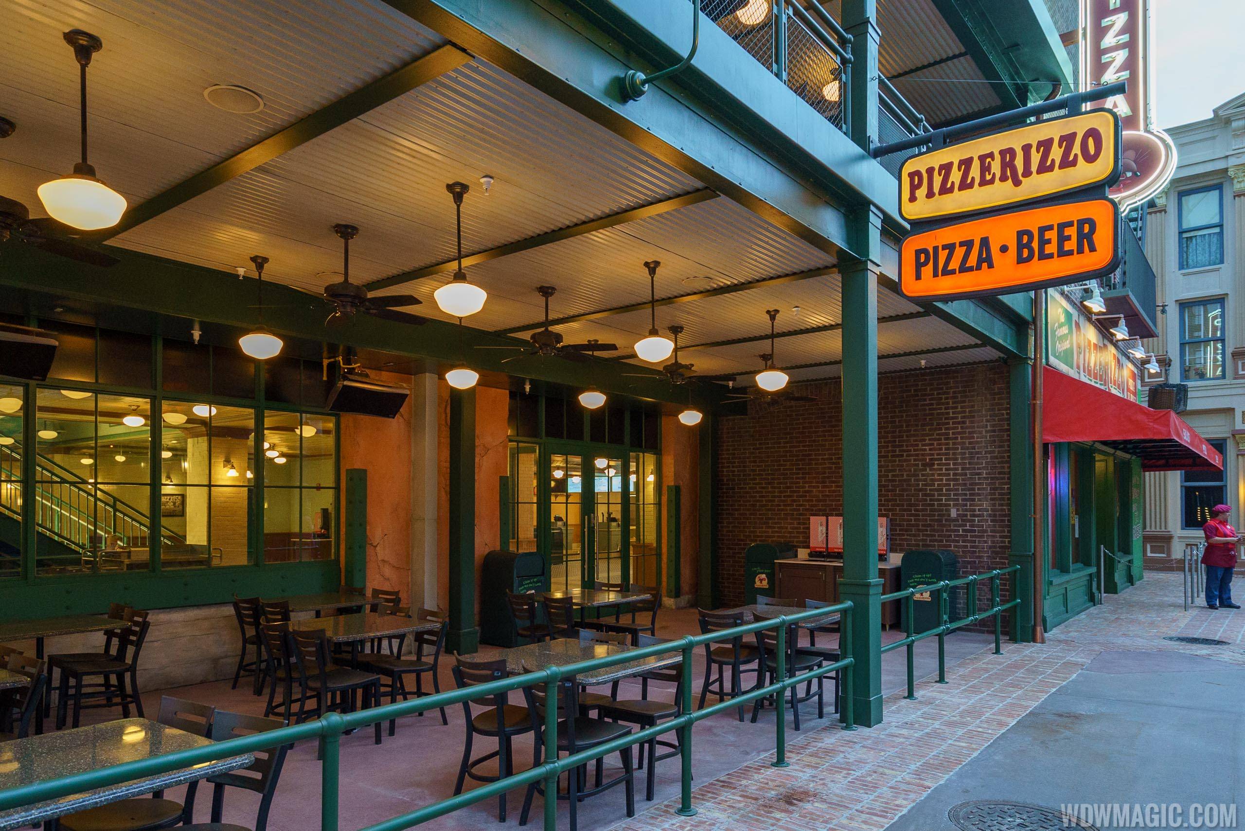 PizzeRizzo completed exterior