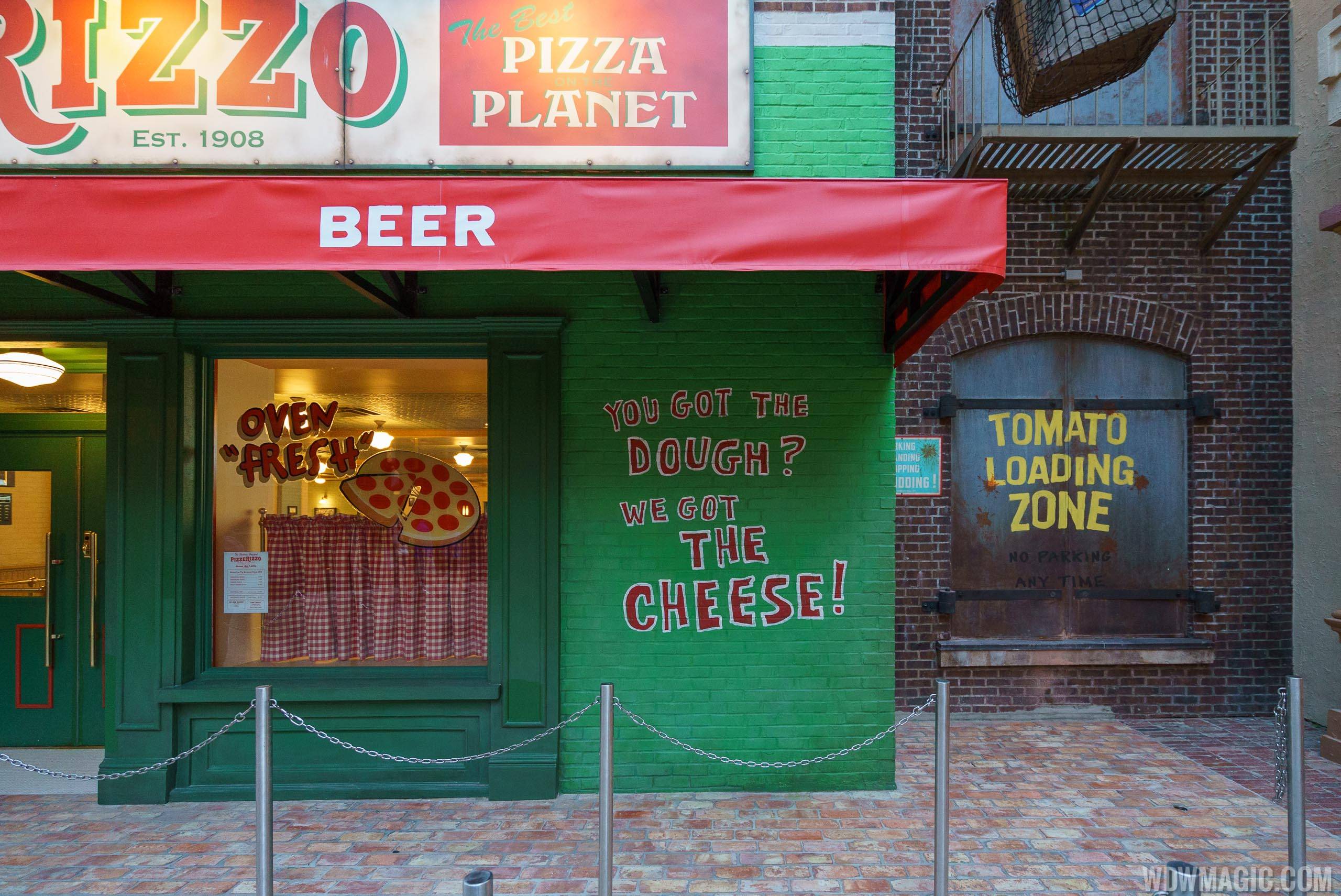 PizzeRizzo completed exterior