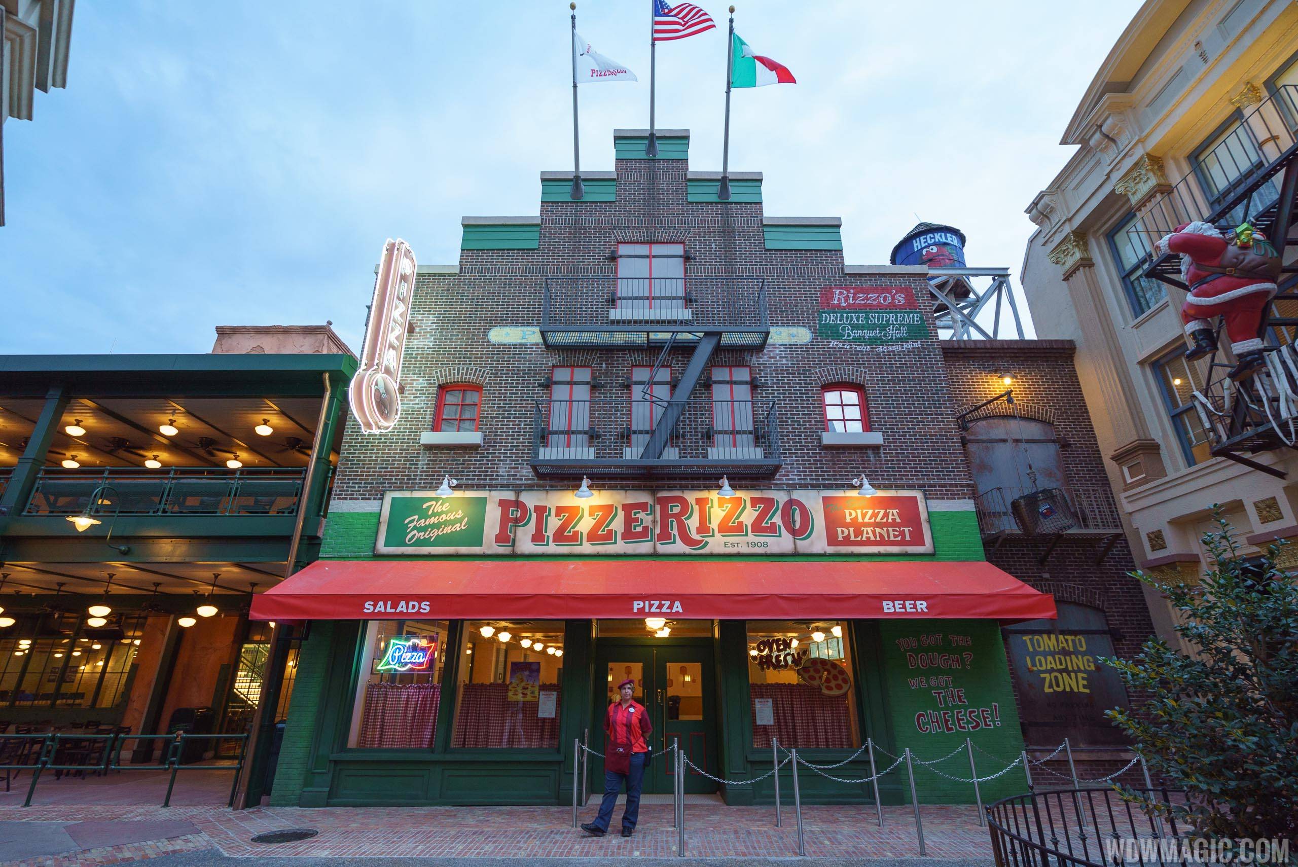 PizzeRizzo now closed and operating seasonally