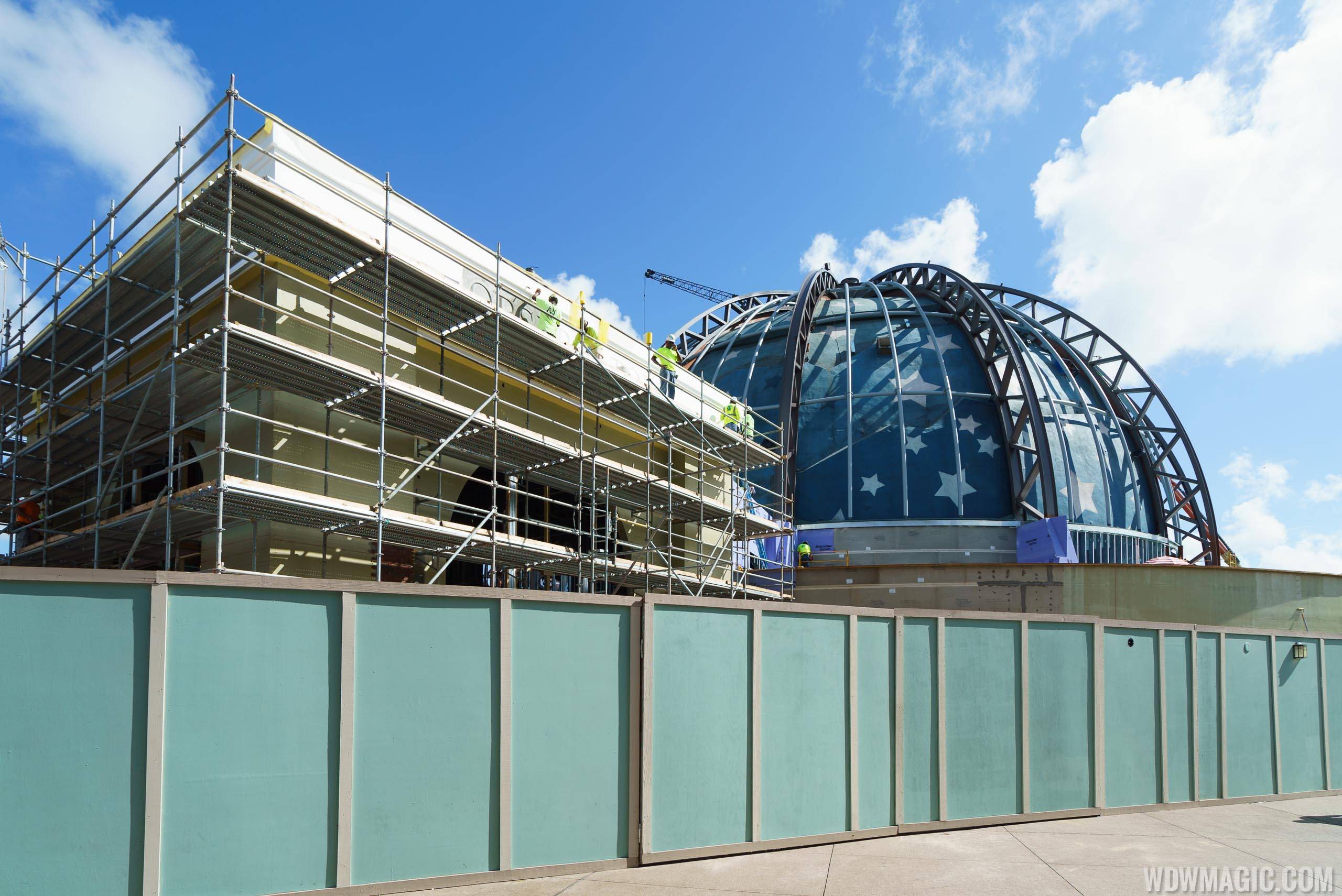 PHOTOS - Planet Hollywood Observatory construction update