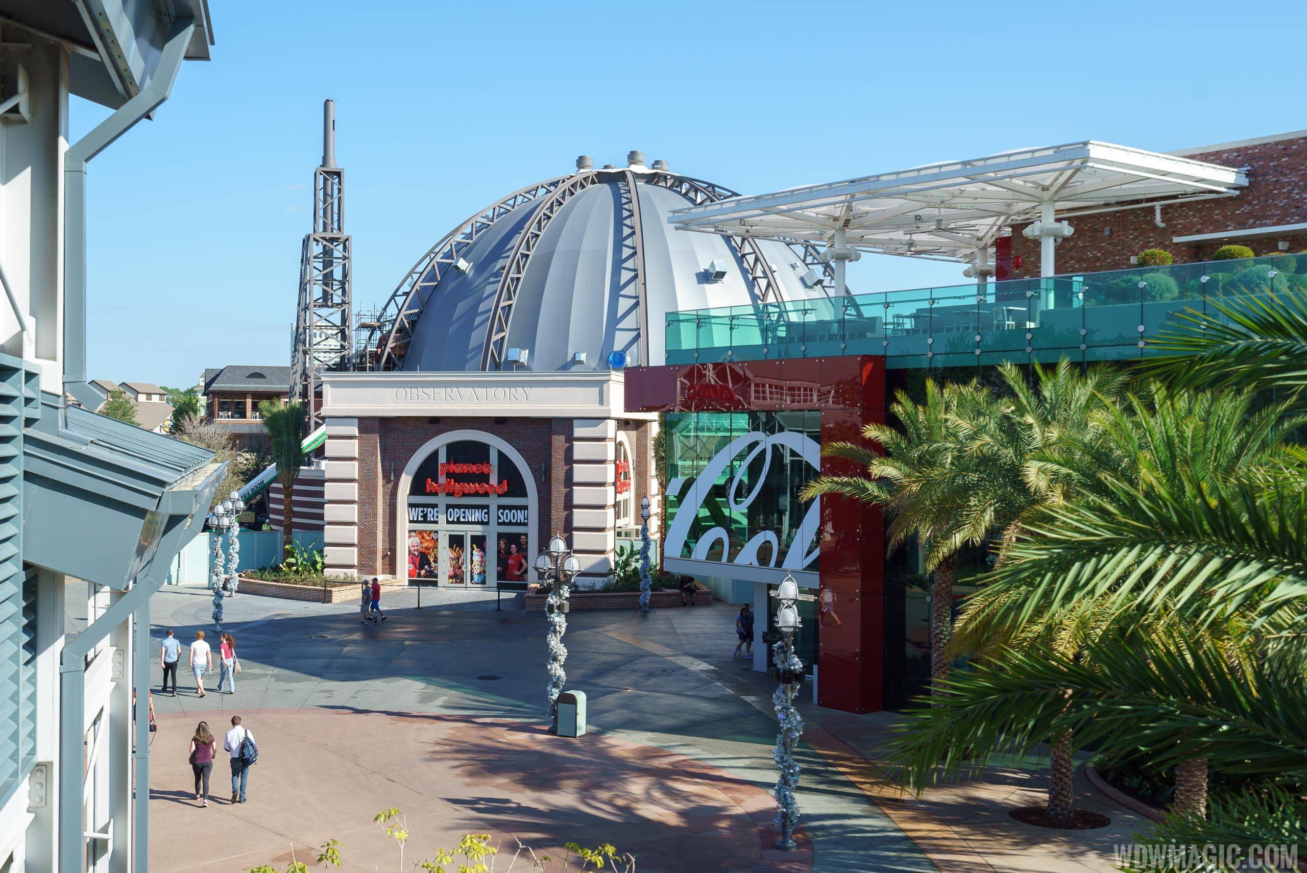 PHOTOS - Planet Hollywood Observatory construction at Disney Springs