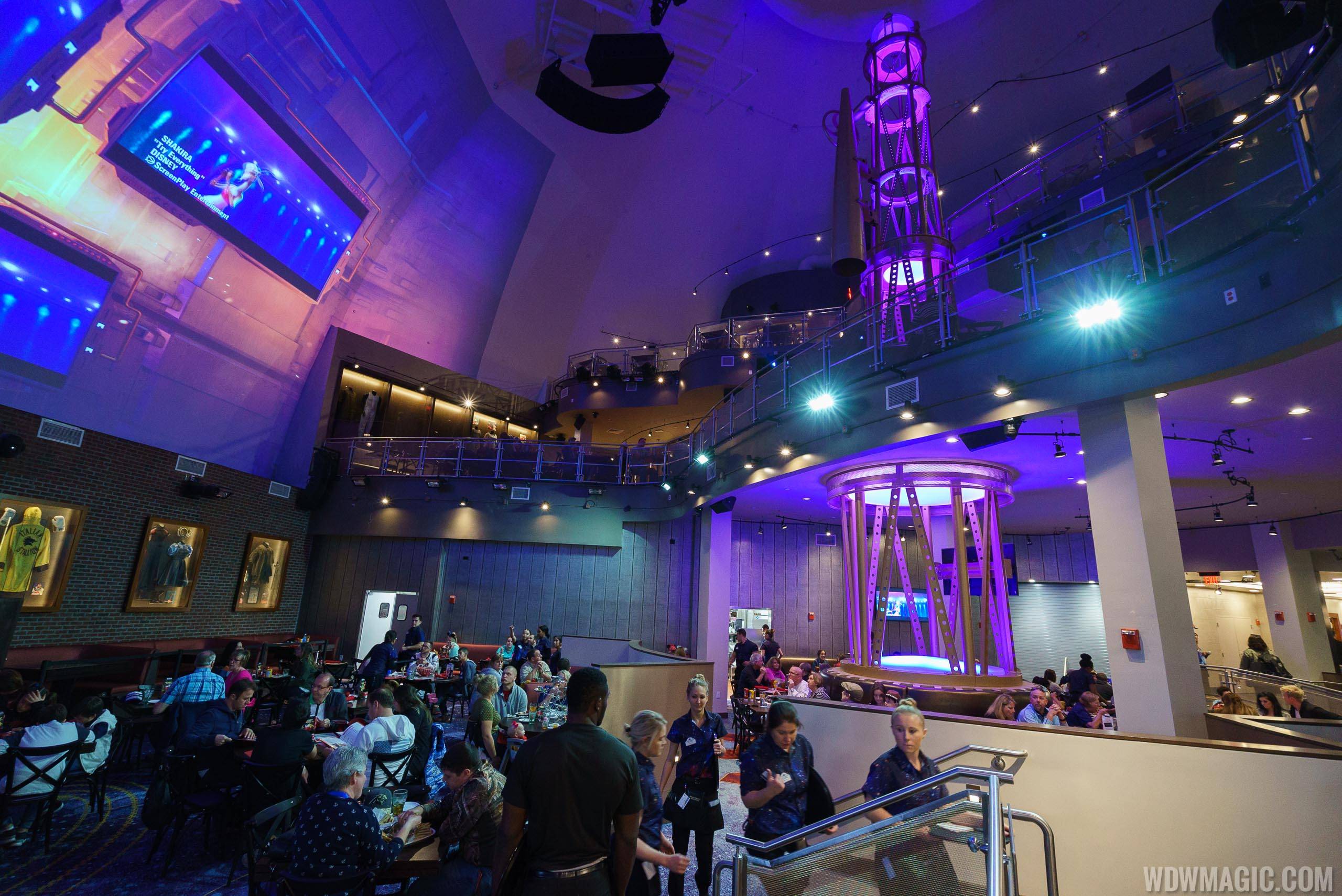 Planet Hollywood Observatory - Lower level dining room