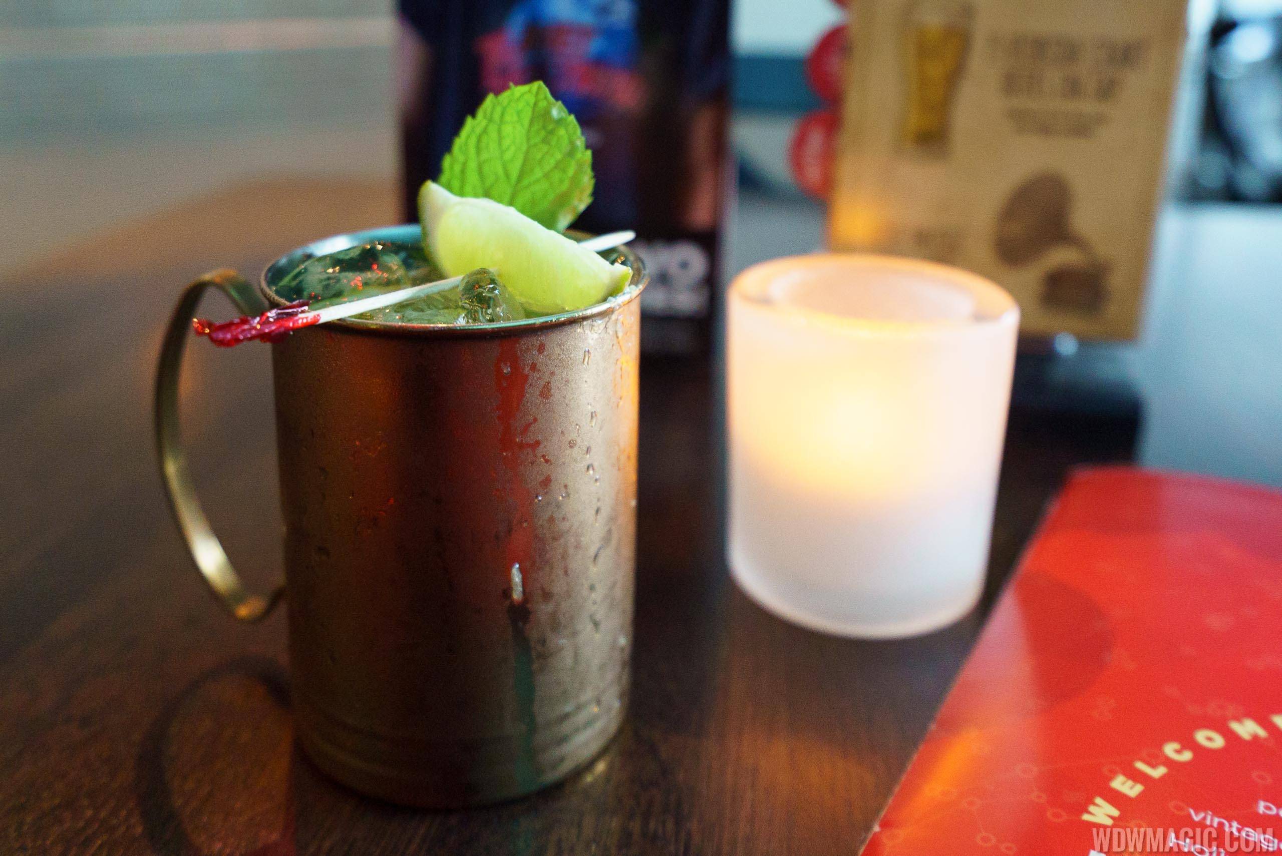 Mercury Mule- $12 New Amsterdam Vodka, Limoncino Bottega and Real ginger infused syrup