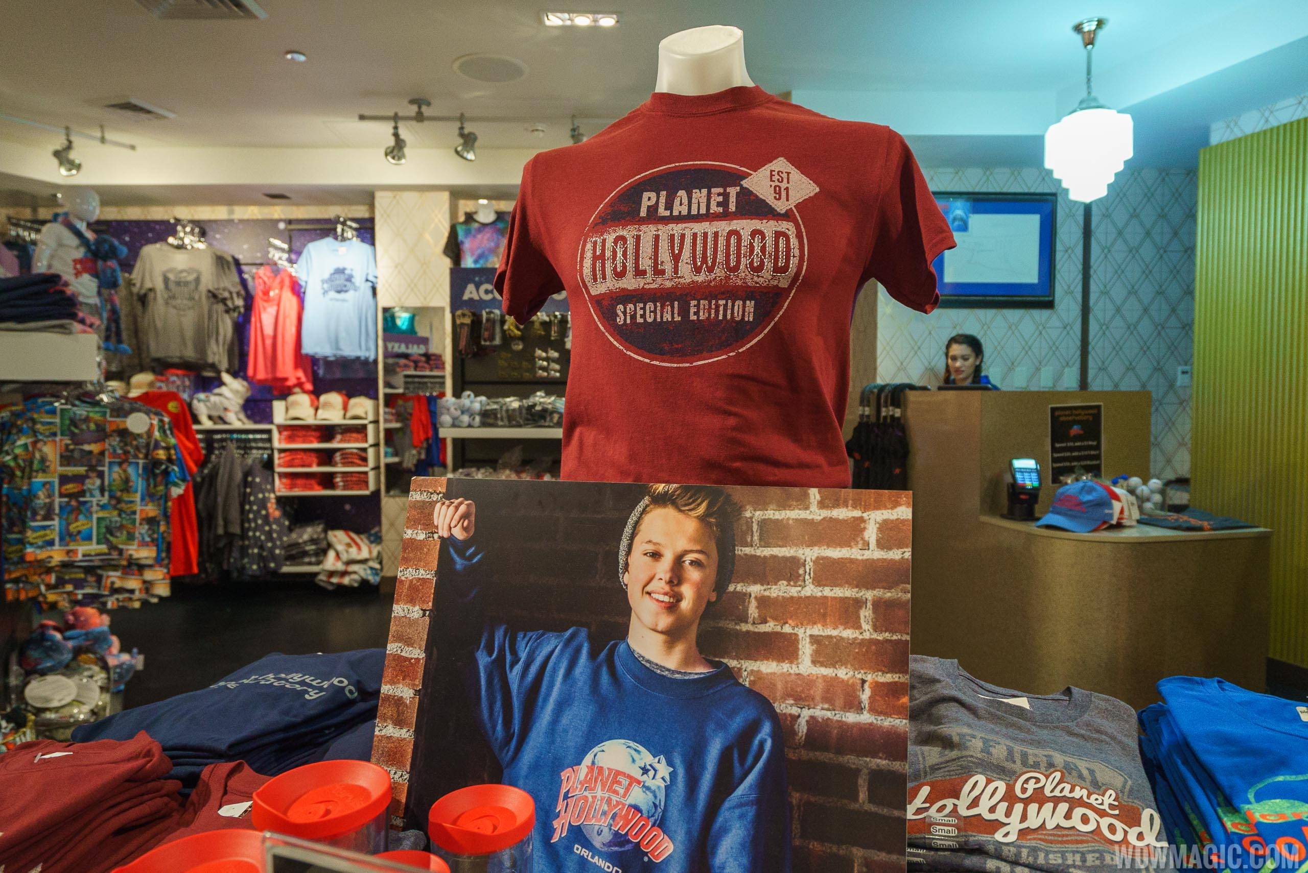 Planet Hollywood Gift shop
