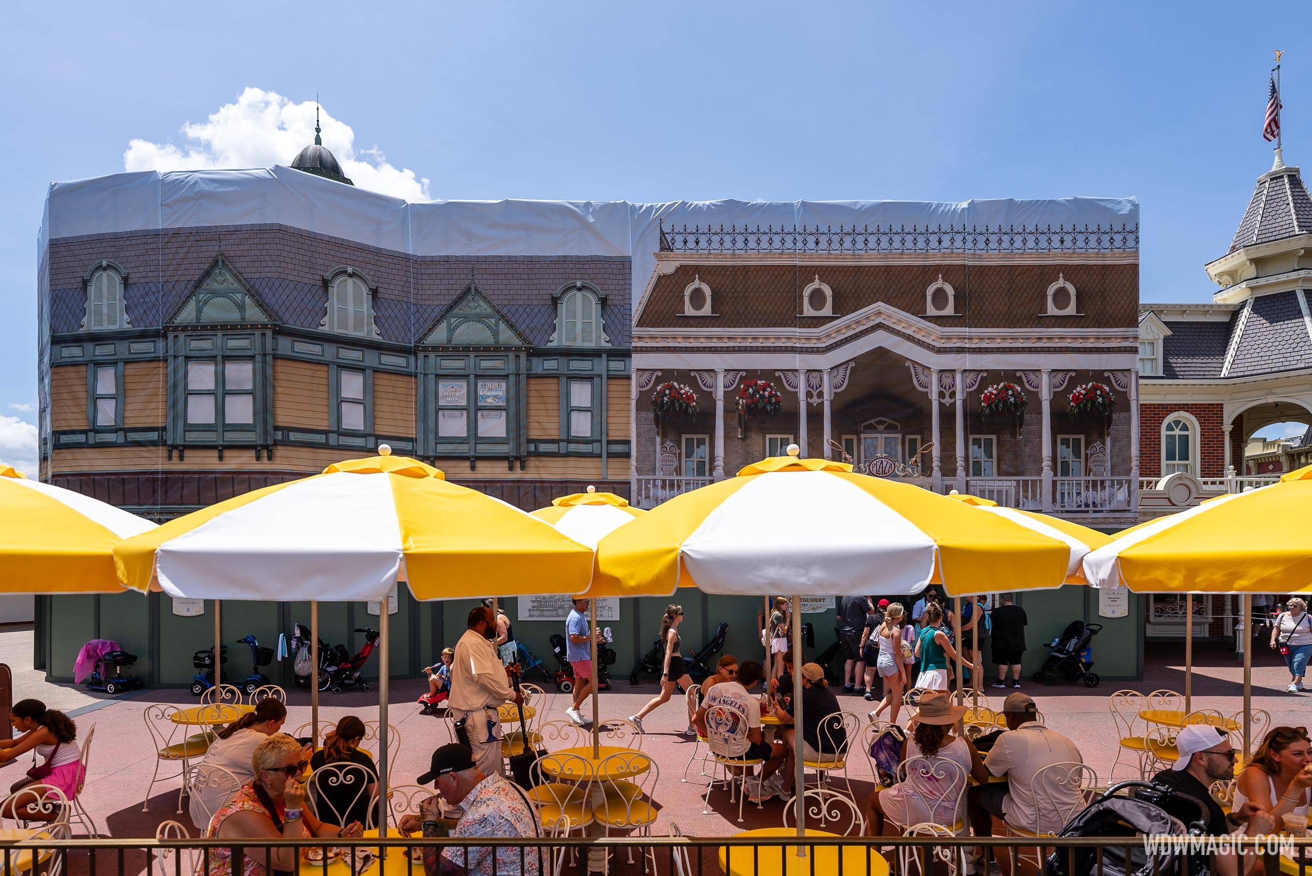 Plaza Restaurant refurbishment - August 8 2024