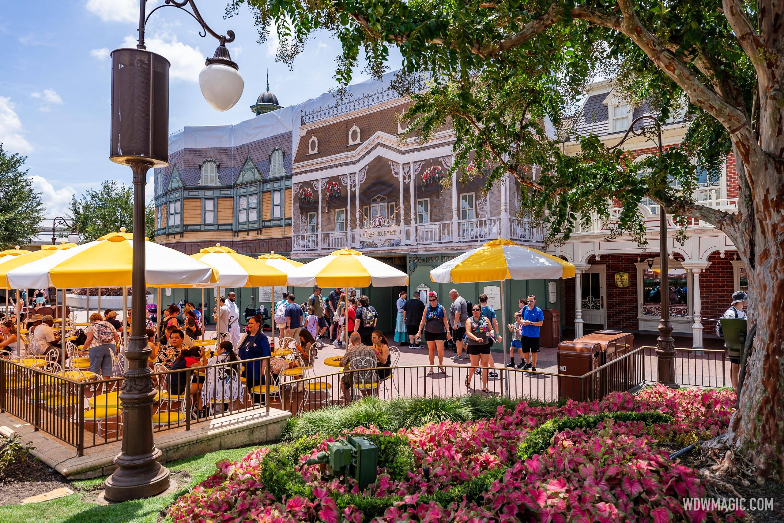 The Plaza Restaurant Refurbishment at Magic Kingdom - Latest Photos