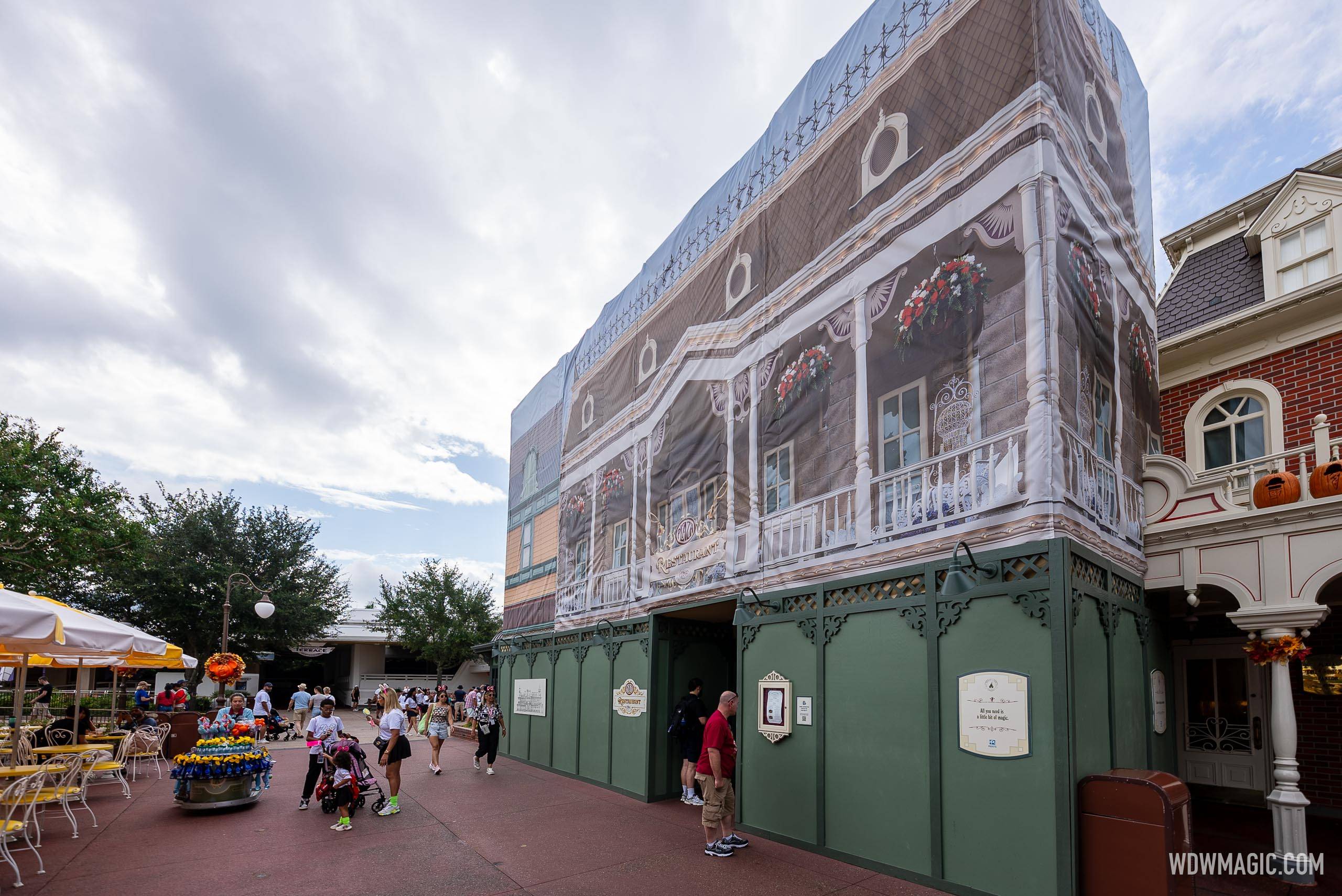 Plaza Restaurant refurbishment - August 21 2024