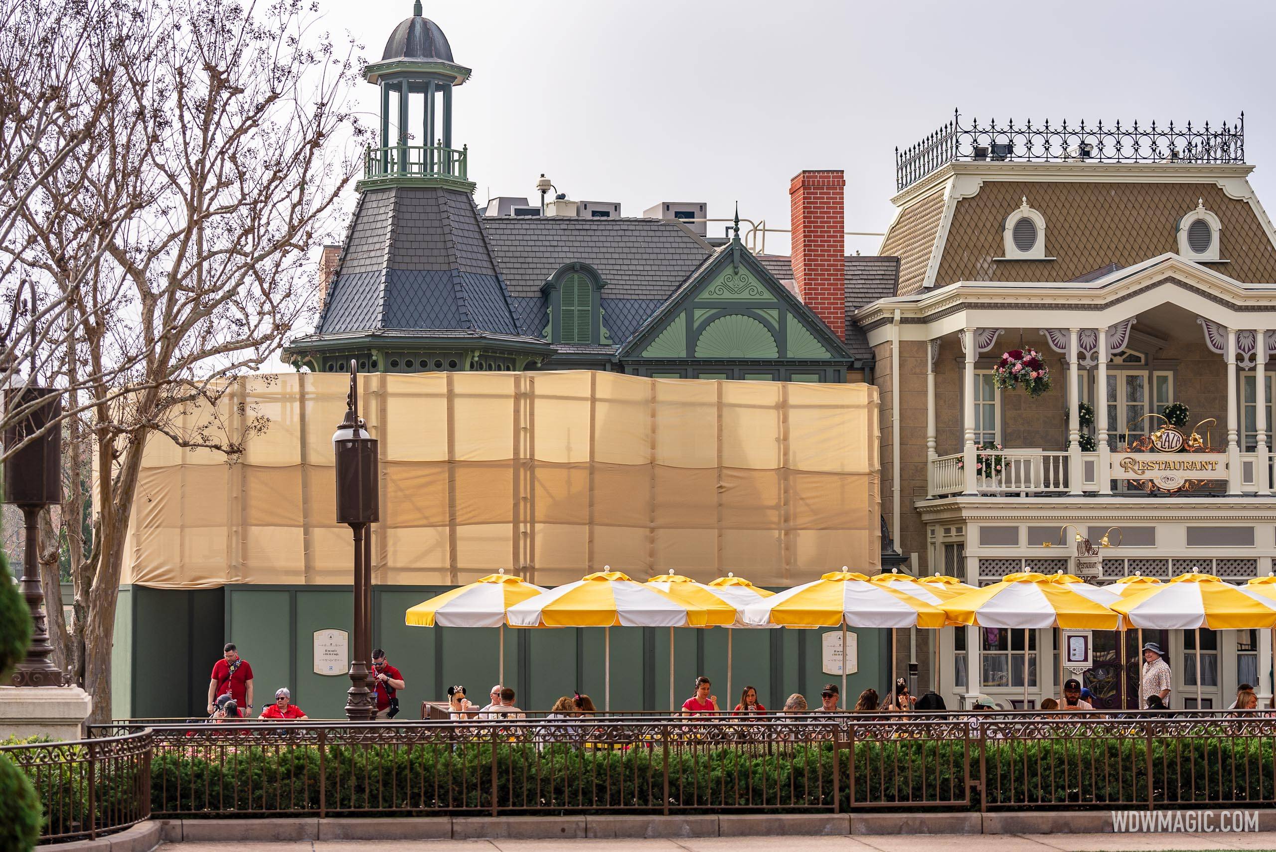 Plaza Restaurant refurbishment - February 5, 2025