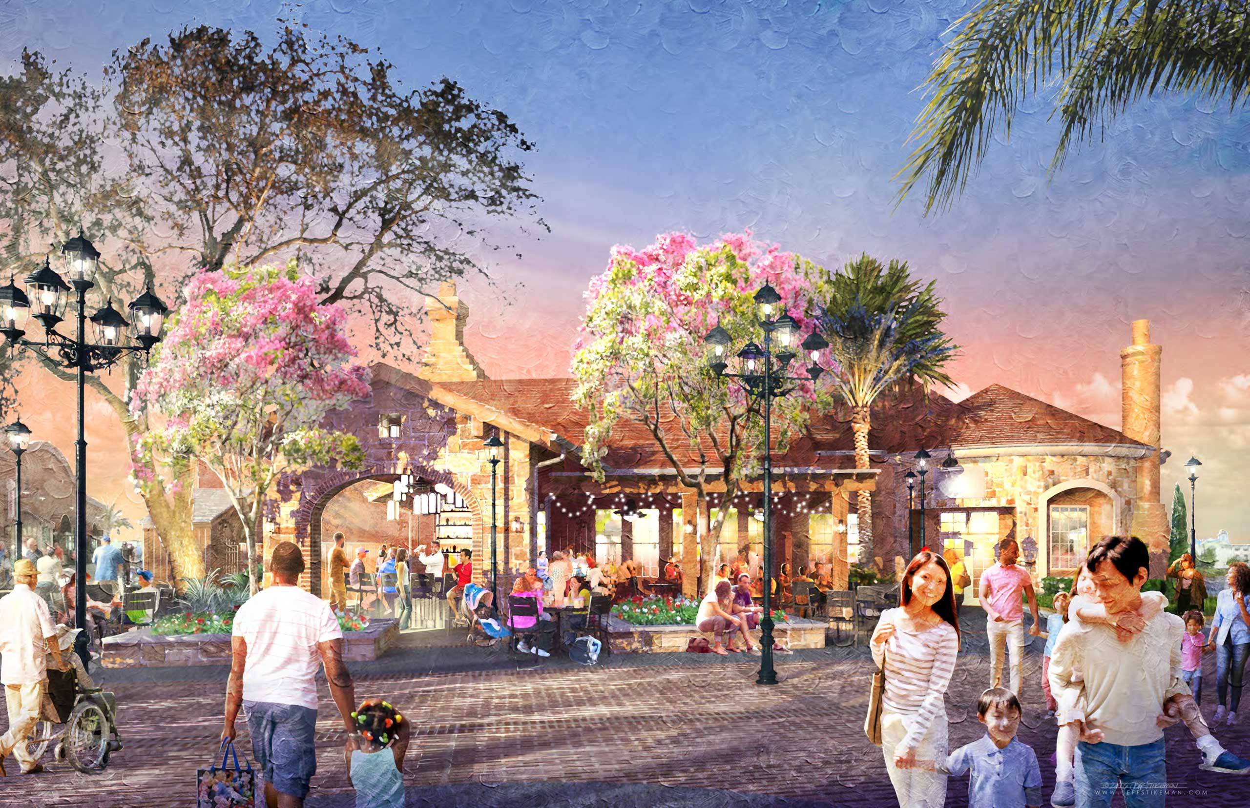 PHOTO - First look at the new Italian Restaurant concept to replace Portobello at Disney Springs 