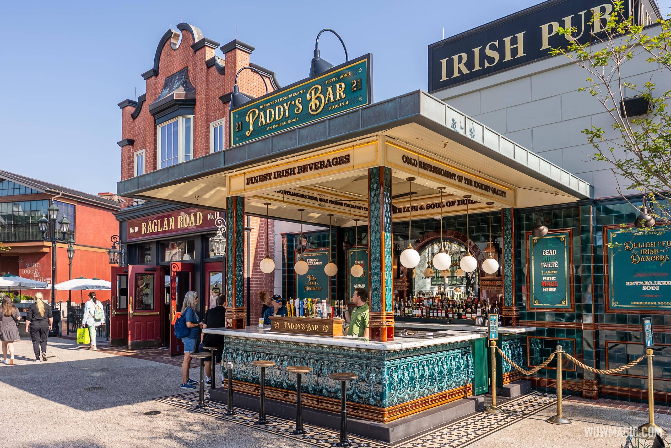 Paddy's Bar Now Open at Raglan Road in Disney Springs with Irish Whiskey and Cocktails