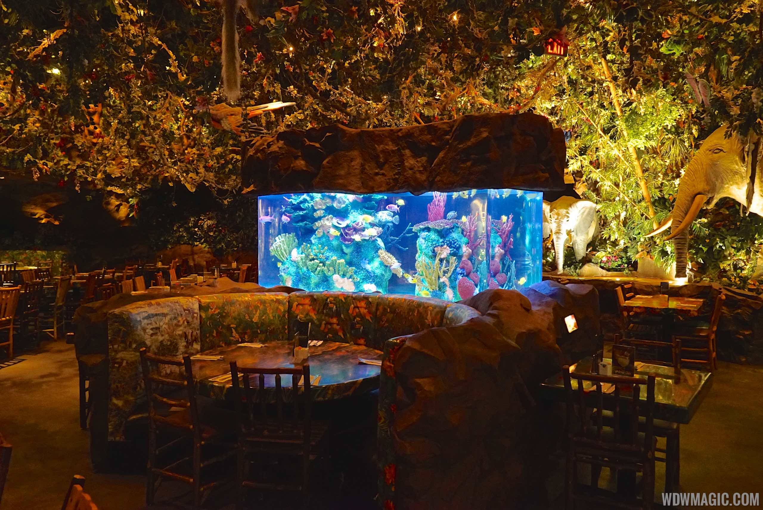 Rainforest Cafe - Dining room