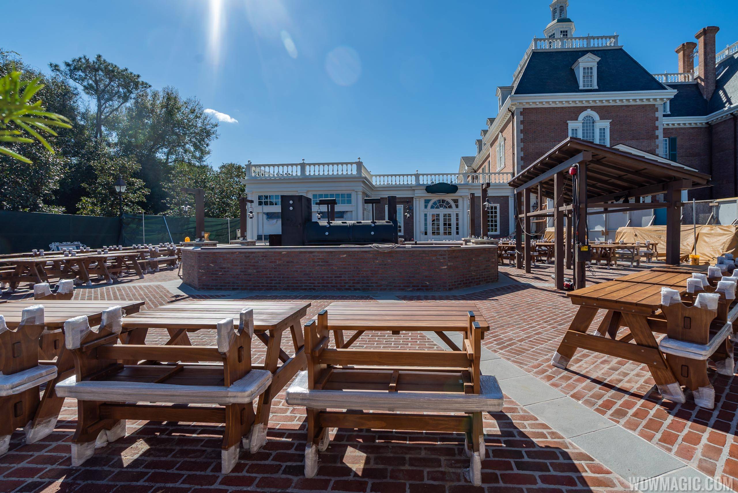 PHOTOS - Latest look at the Regal Eagle Smokehouse at Epcot