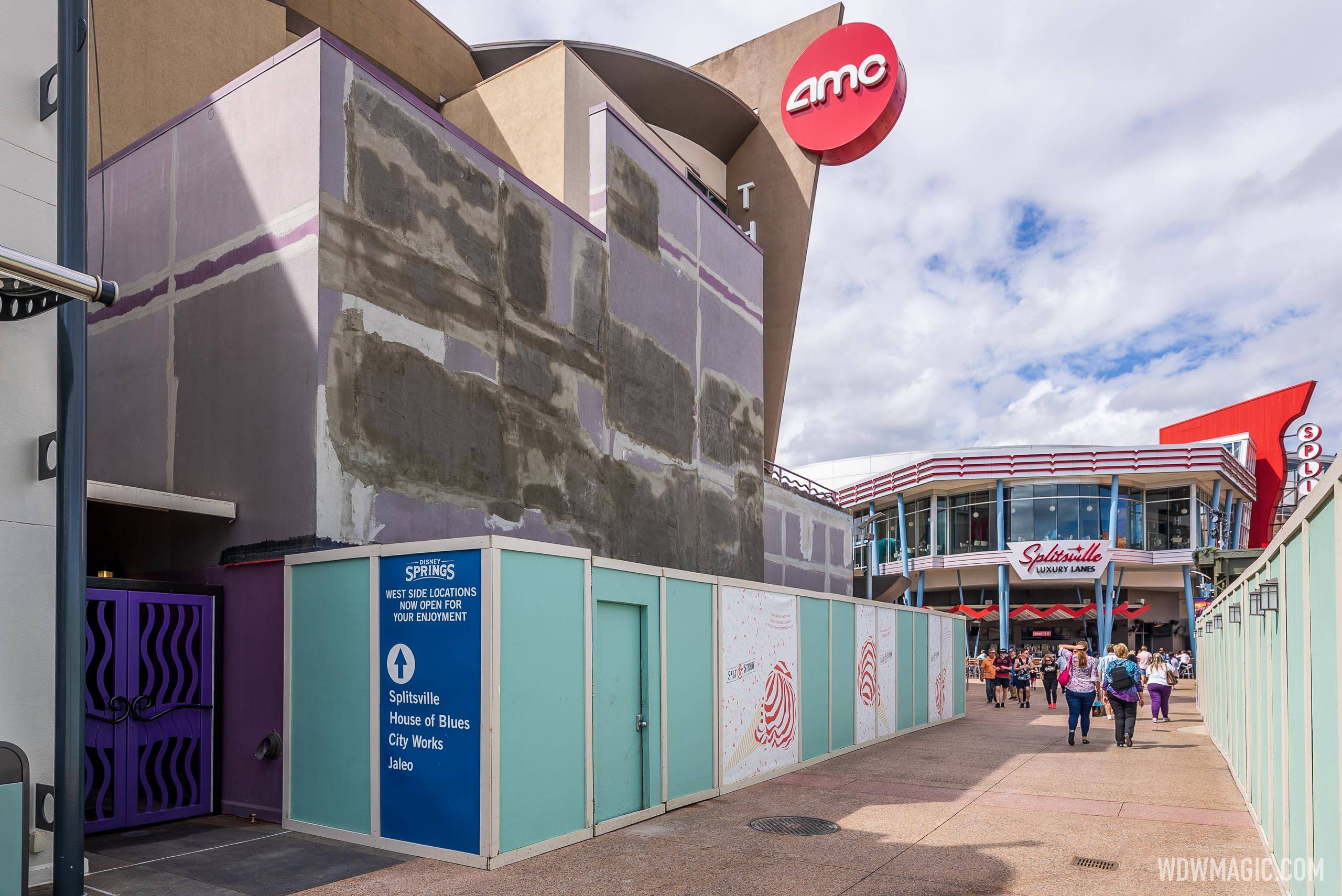 A look at Salt and Straw construction progress at Disney Springs