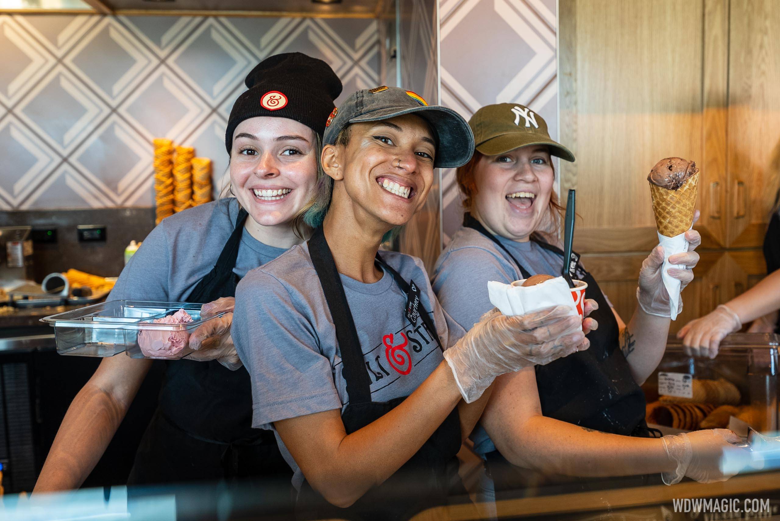 Salt and Straw Disney Springs opening day