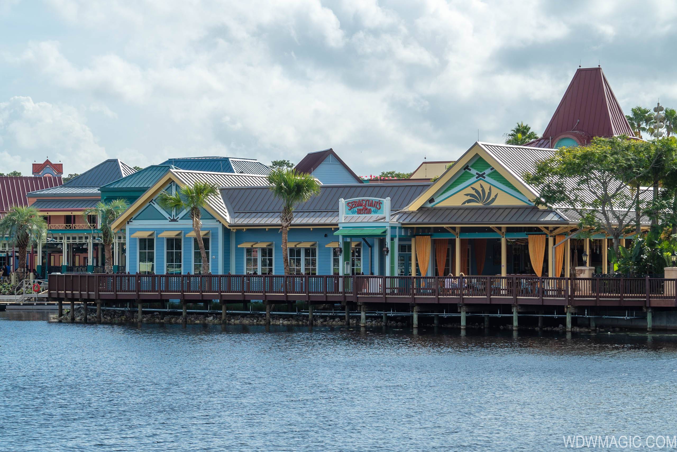 Sebastian's Bistro to reopen at Disney's Caribbean Beach Resort