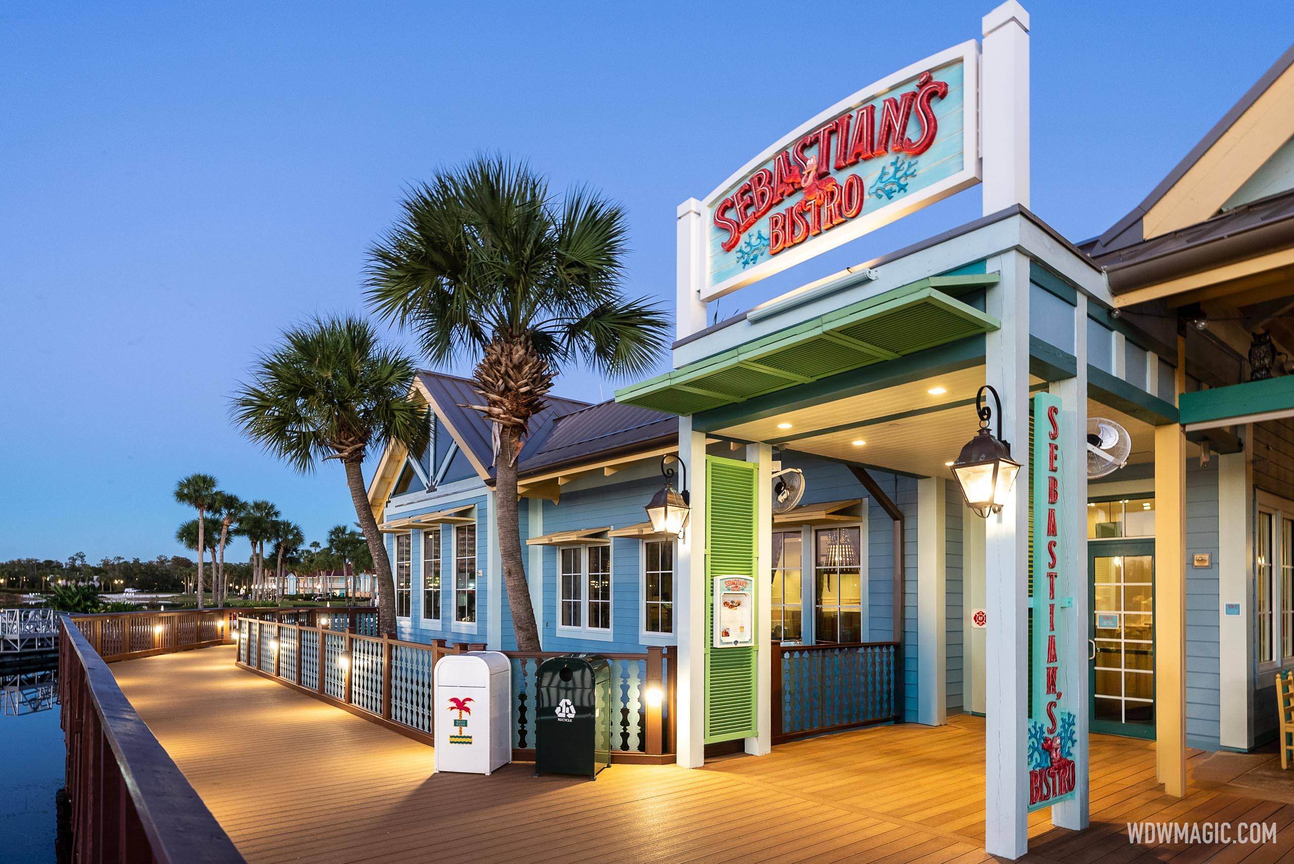 Sebastian's Bistro Set for Refurbishment at Disney's Caribbean Beach: Reopening Expected by End of March 2025