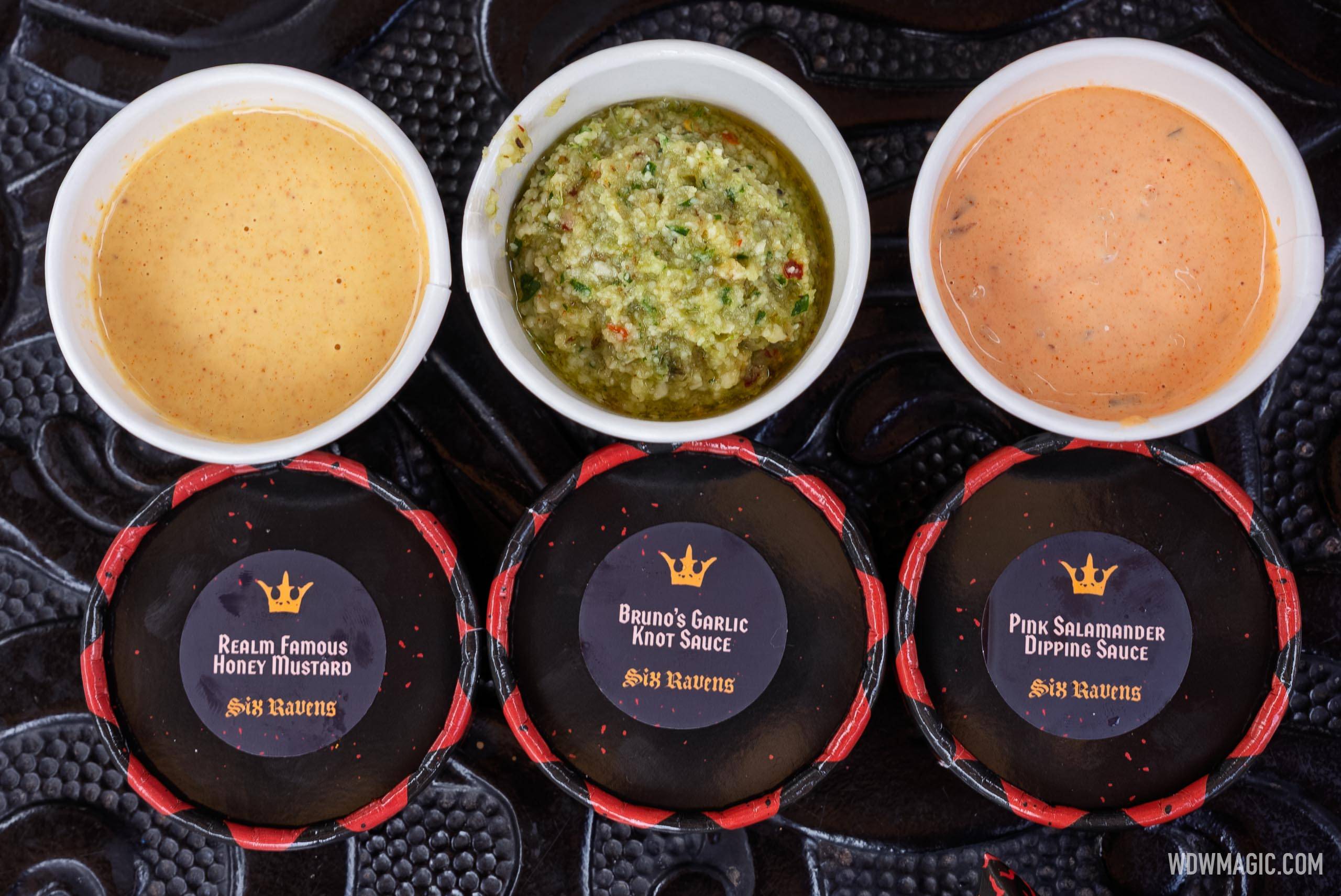 Six Ravens Dipping Sauces