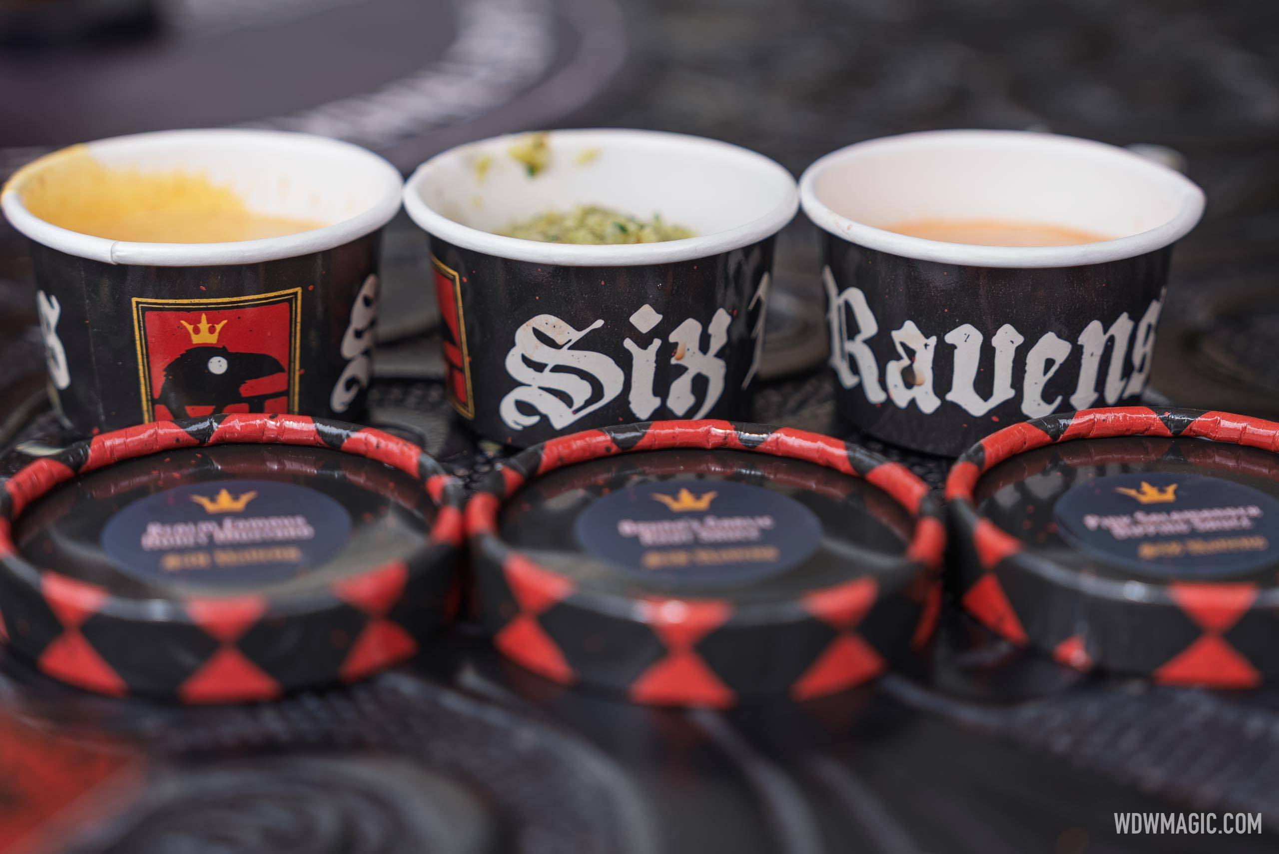 Six Ravens Dipping Sauces