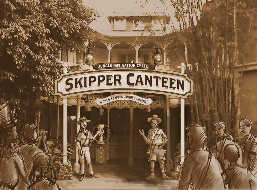 Skipper Canteen concept art