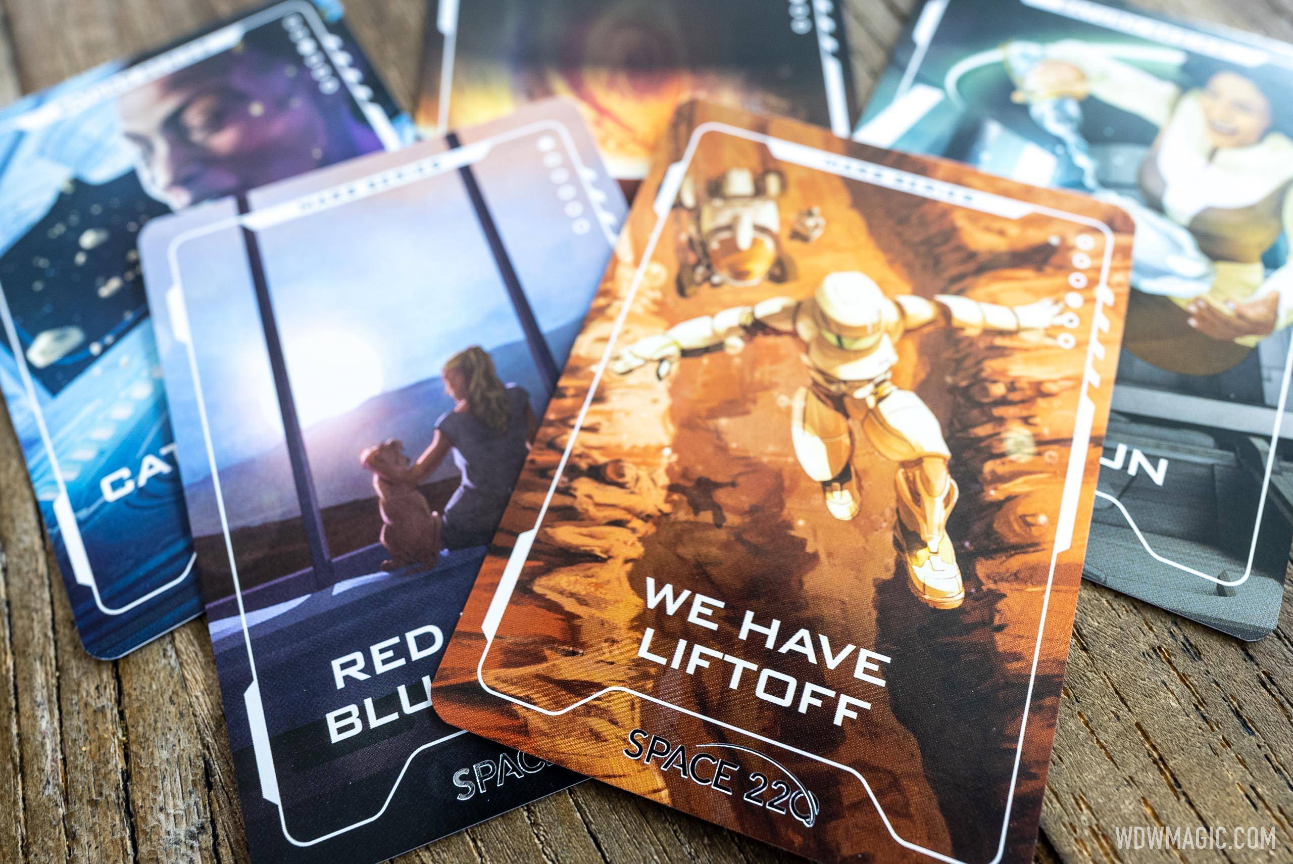 EPCOT's Space 220 Restaurant celebrates its first year with three new series of Space 220 Collectible Trading Cards