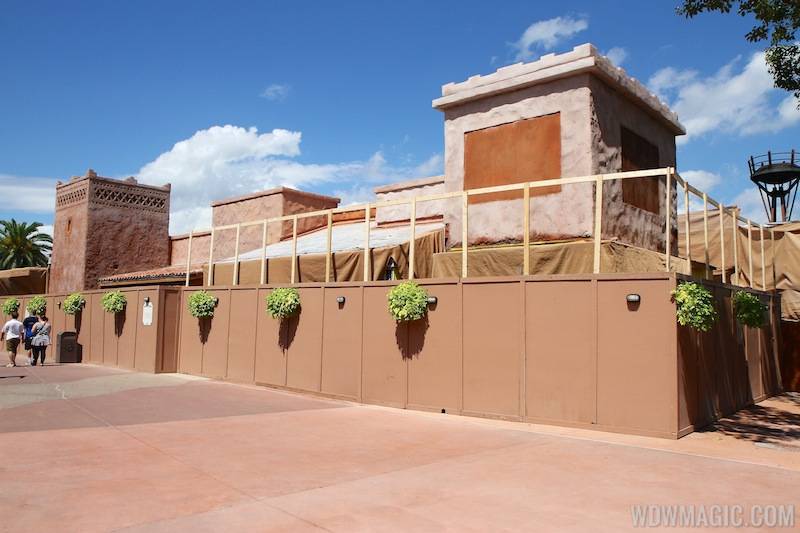 PHOTOS - Latest look at Epcot's Spice Road Table under construction