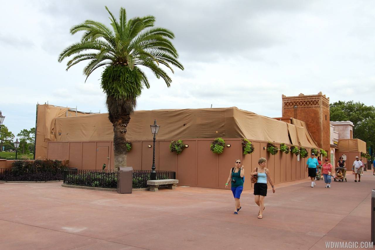 PHOTOS - Latest look at Epcot's Spice Road Table construction