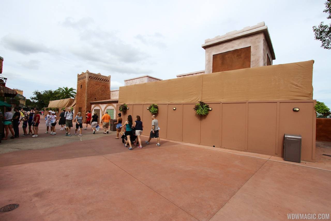 PHOTOS - Latest look at Epcot's Spice Road Table construction