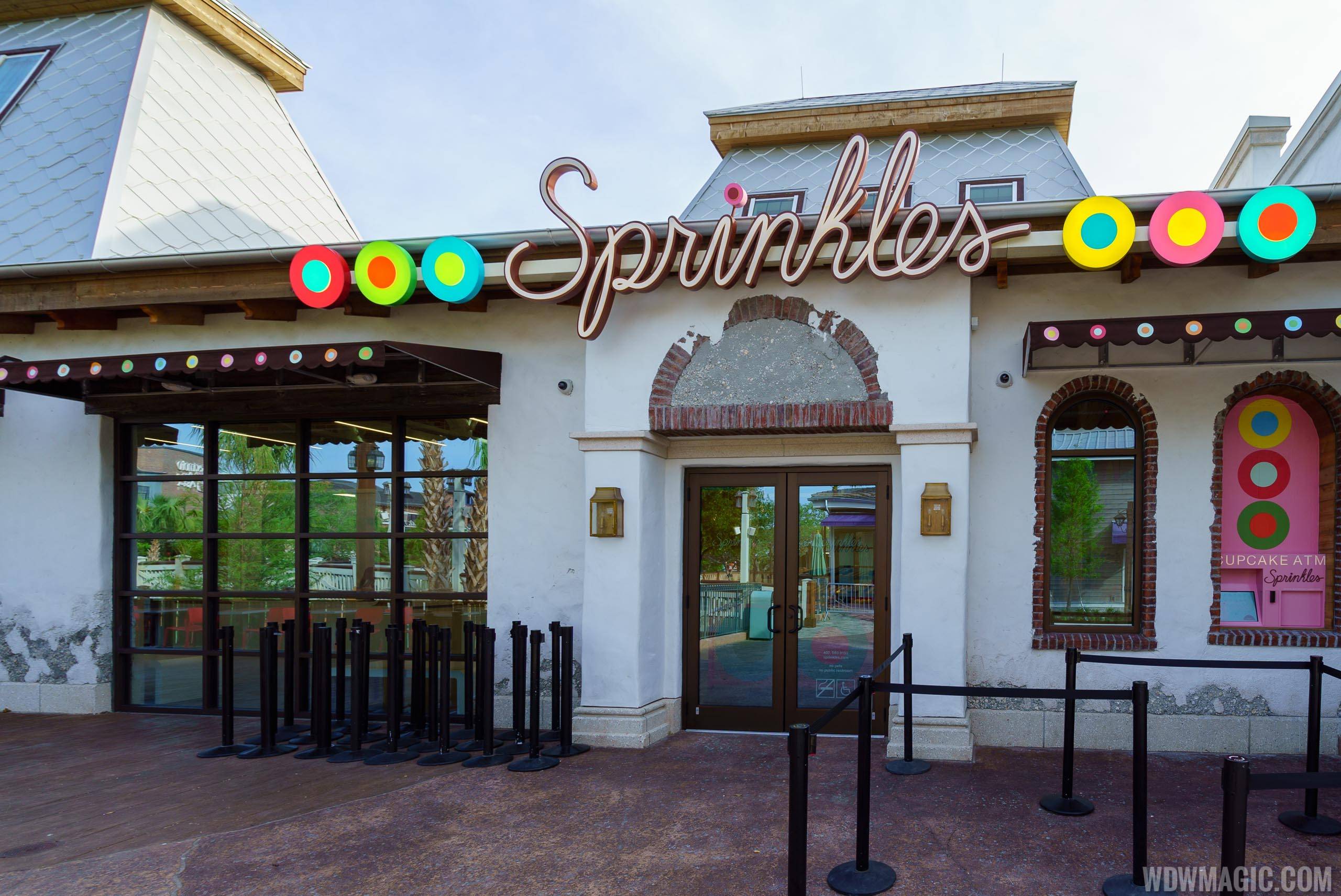 Entrance to Sprinkles at Disney Springs