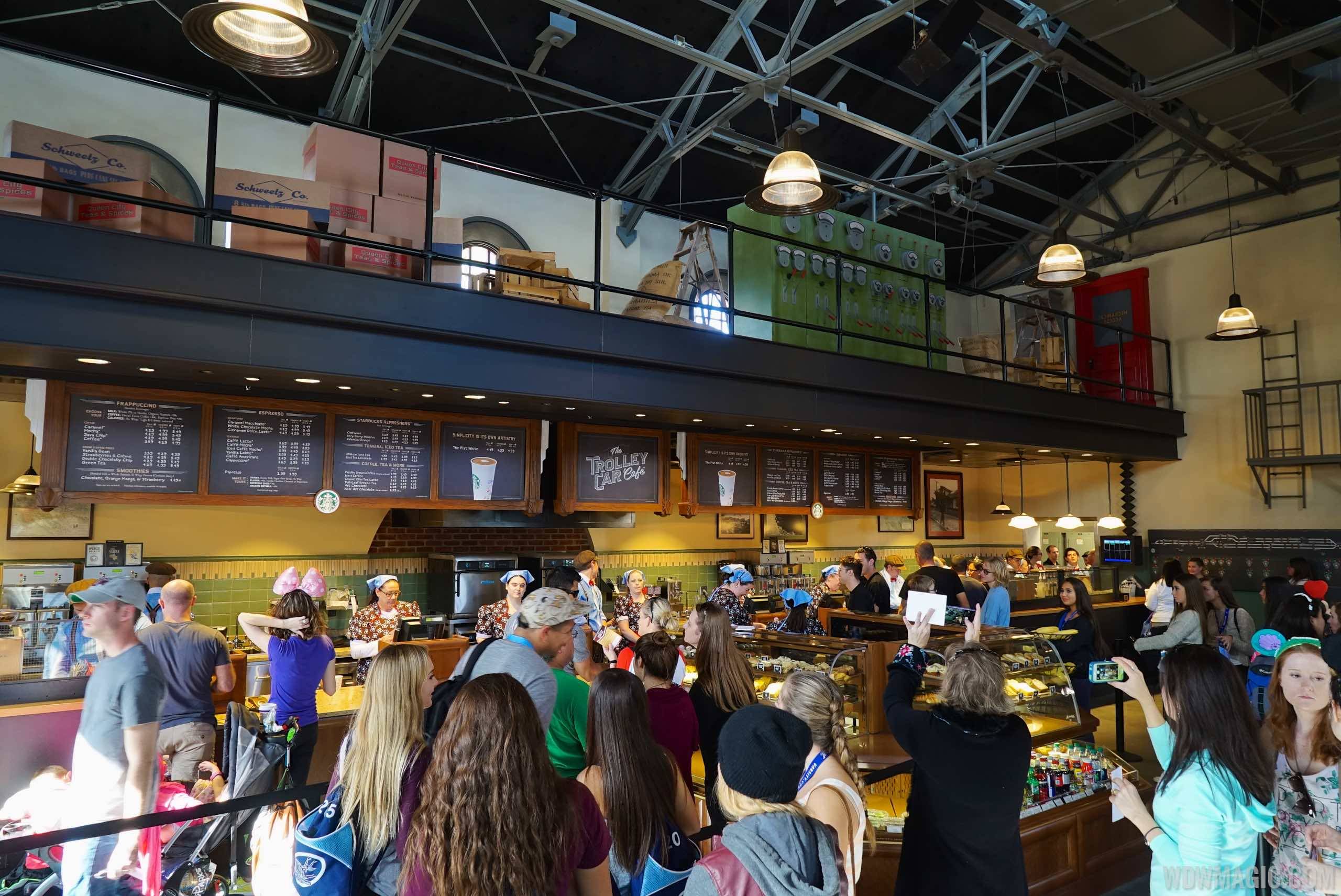 Trolley Car Cafe - Wide view of entire store