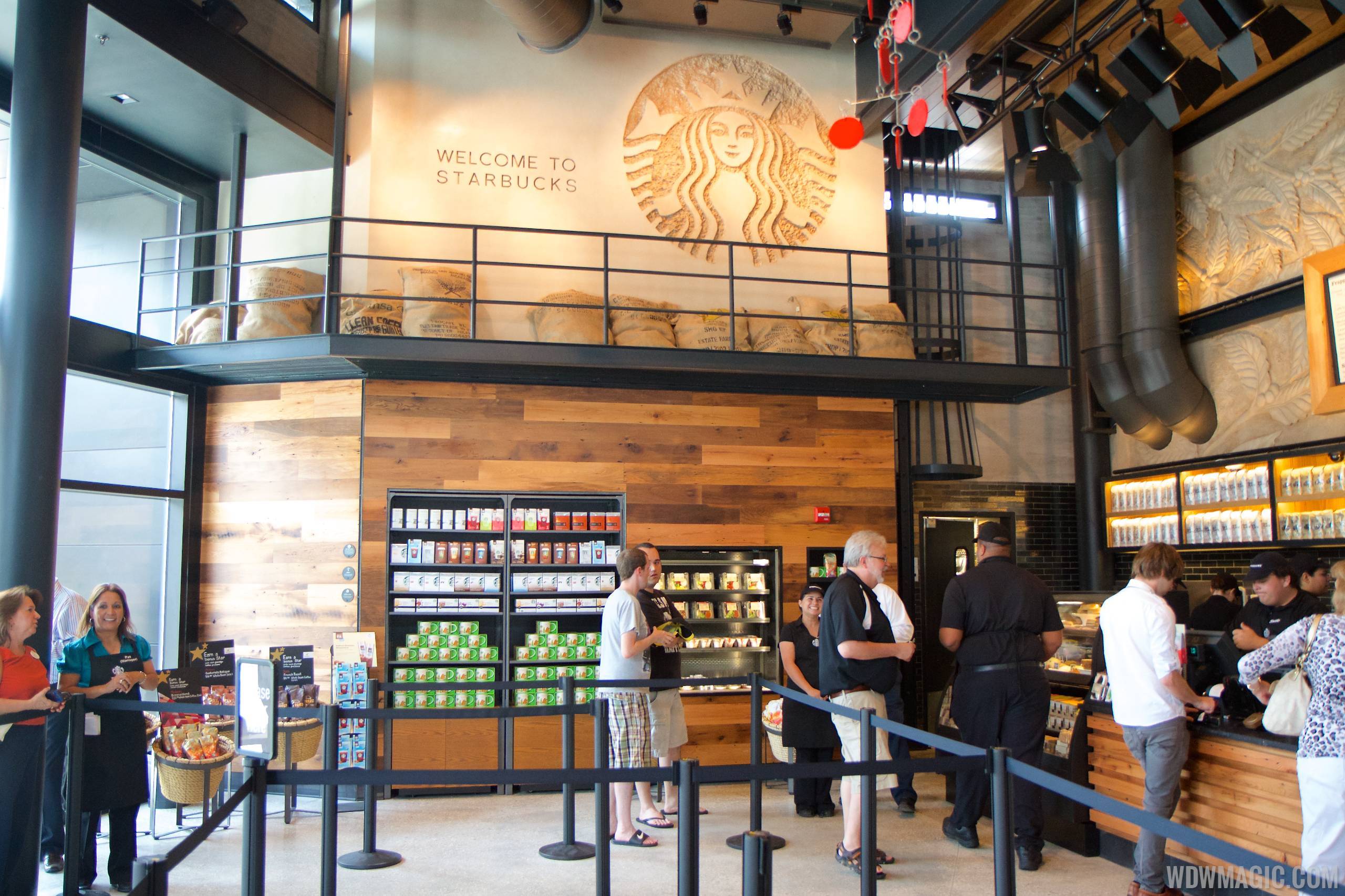 PHOTOS - Starbucks Downtown Disney West Side now open