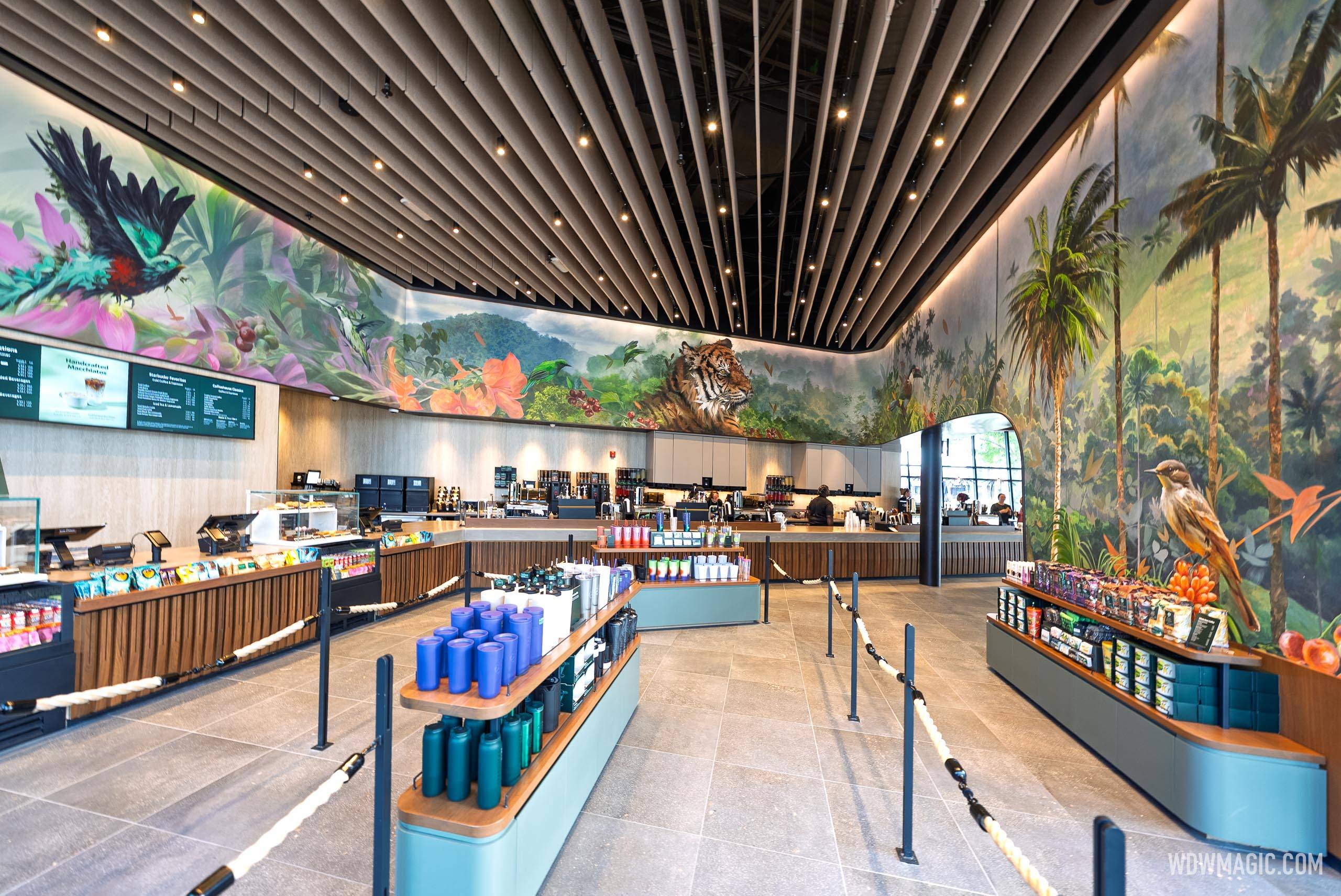 Refurbished Starbucks at Disney Springs West Side Reopens With Fresh New Look