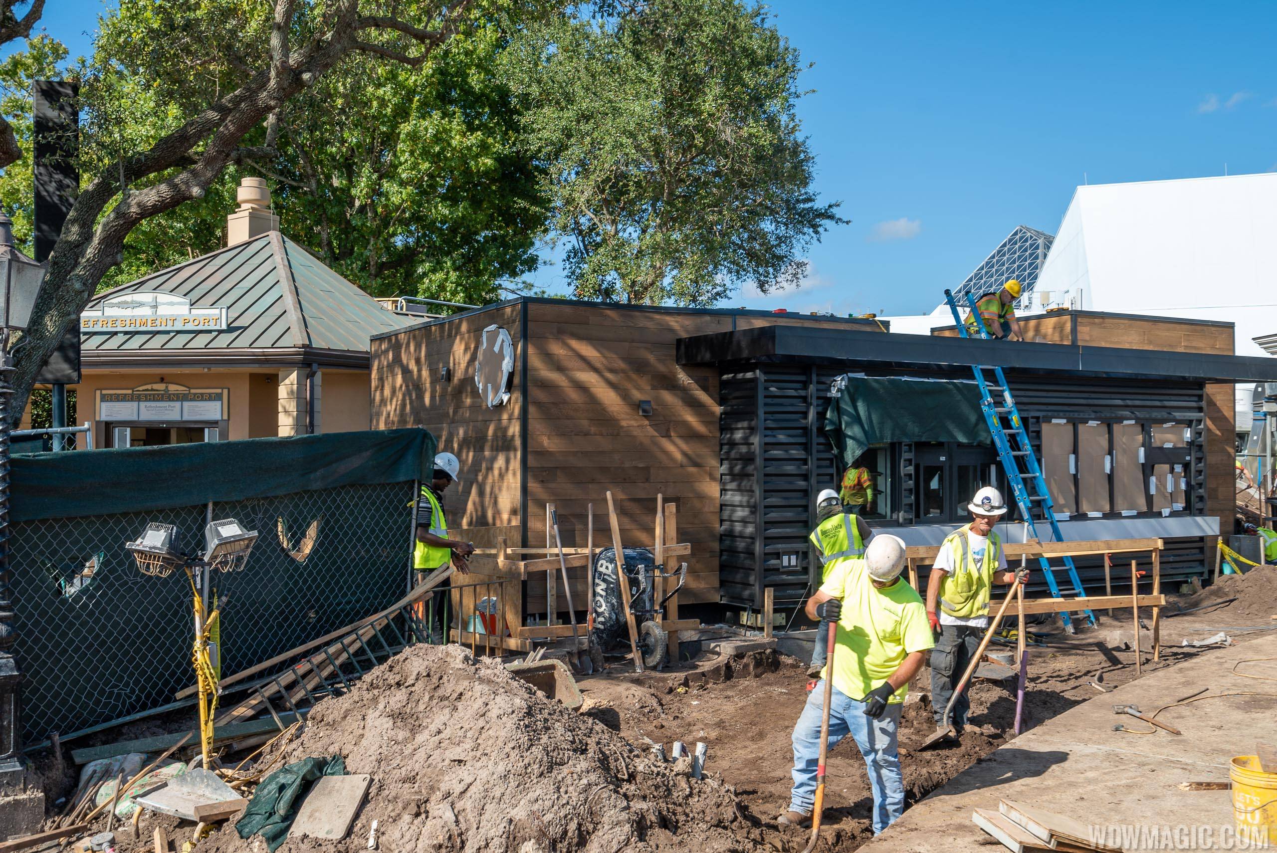 New temporary Starbucks at Epcot to be named Traveler's Café and will open soon