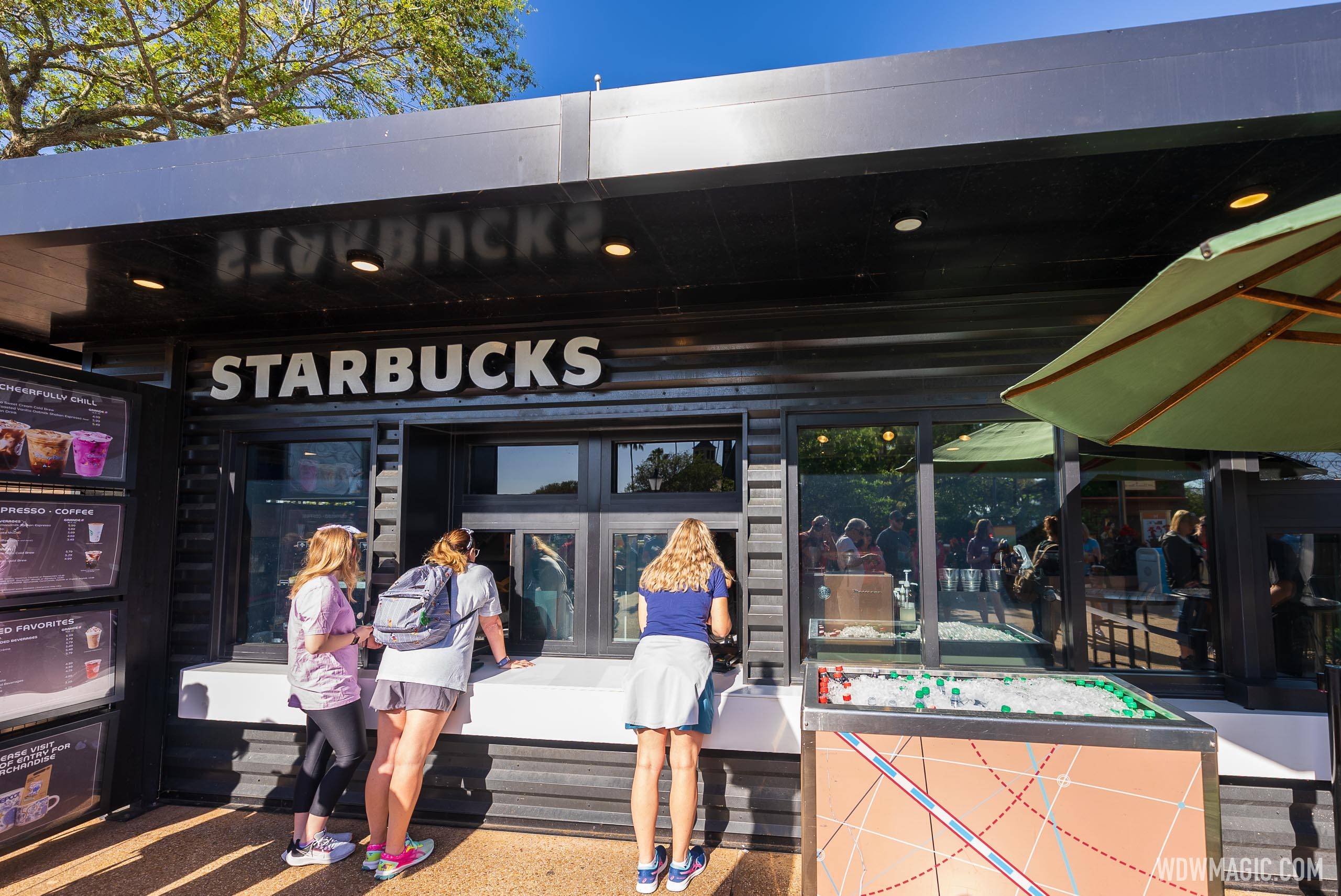 Starbucks Traveler's Café in World Showcase will soon April 18 2022