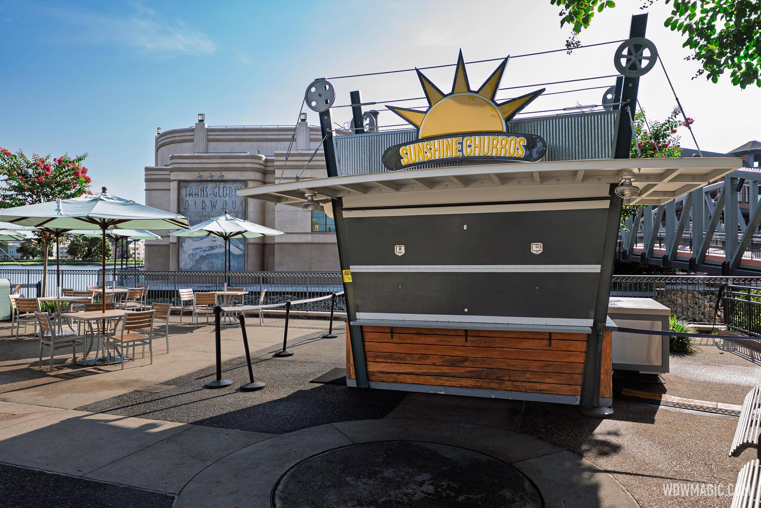 Disney Springs Sunshine Churros Kiosks to Permanently Close