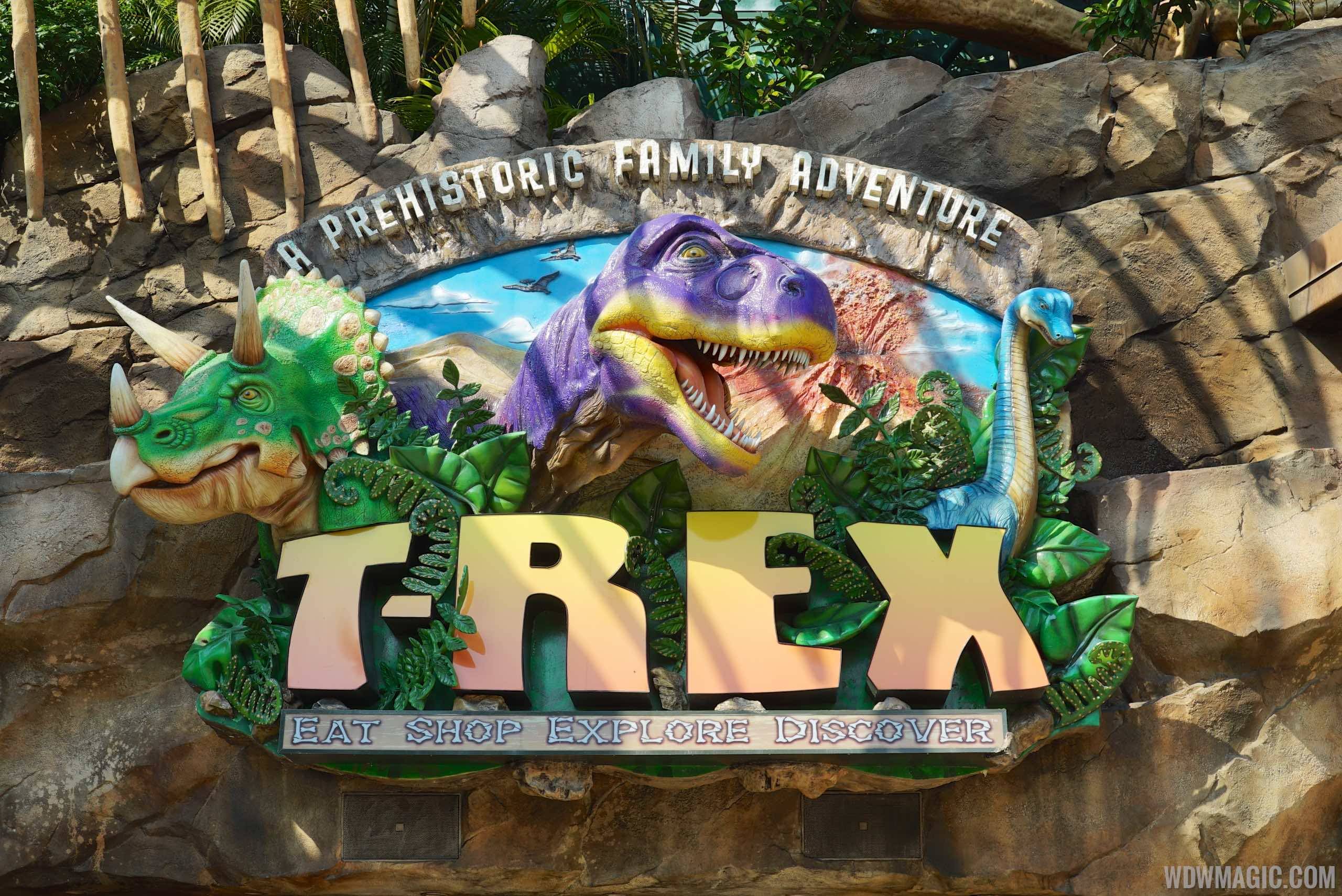T-Rex Cafe at Disney Springs offering Breakfast with Santa