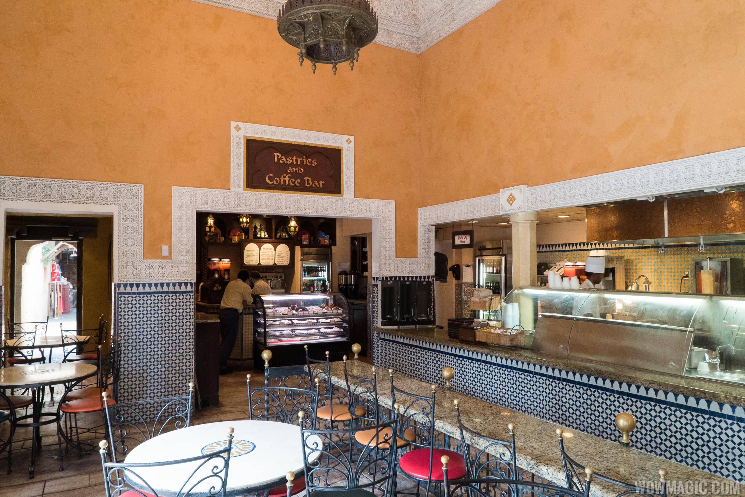 Tangierine Cafe Pastries and Coffee Bar kiosk